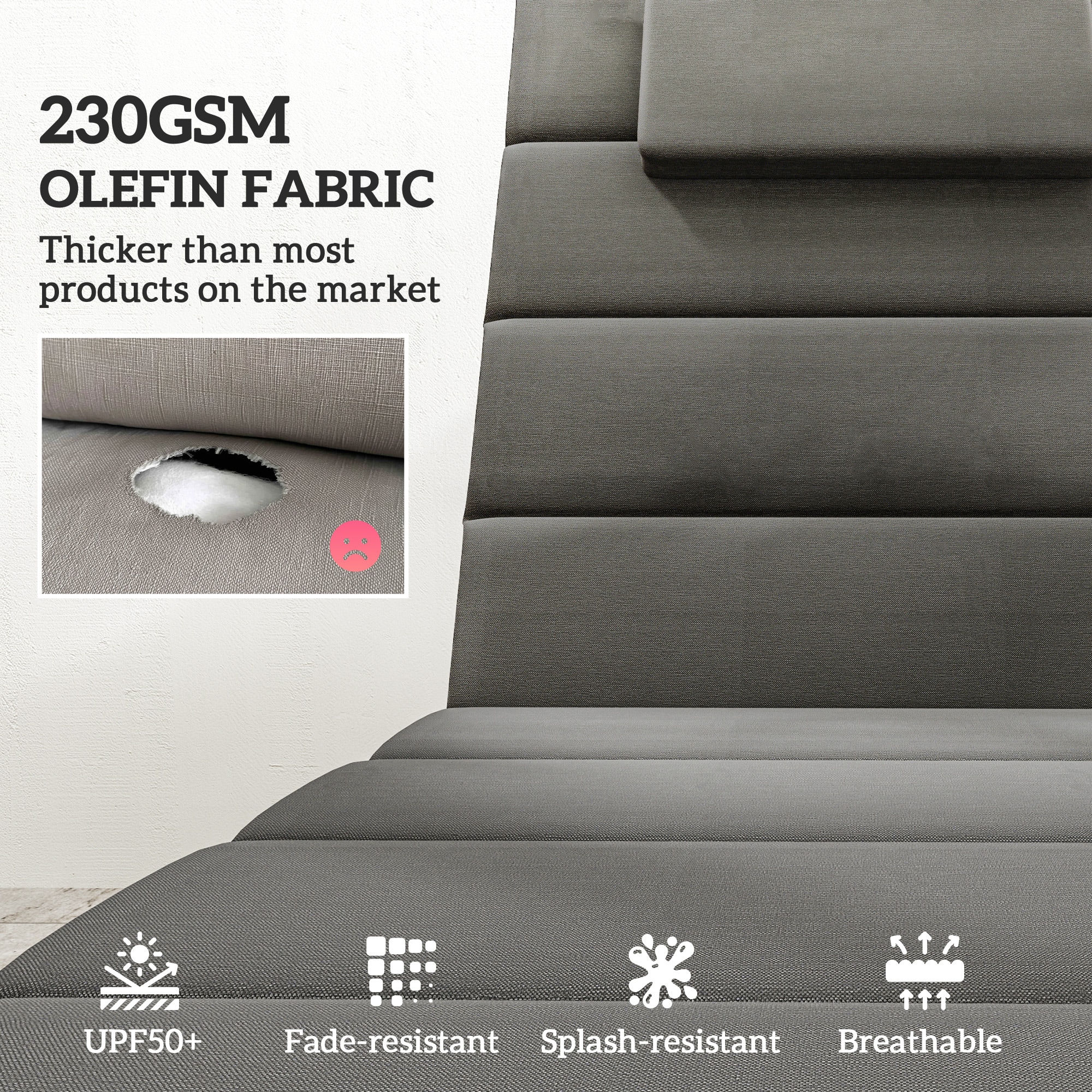 Outsunny 84G-546V00CG Patio-Furniture-Cushions - View #4