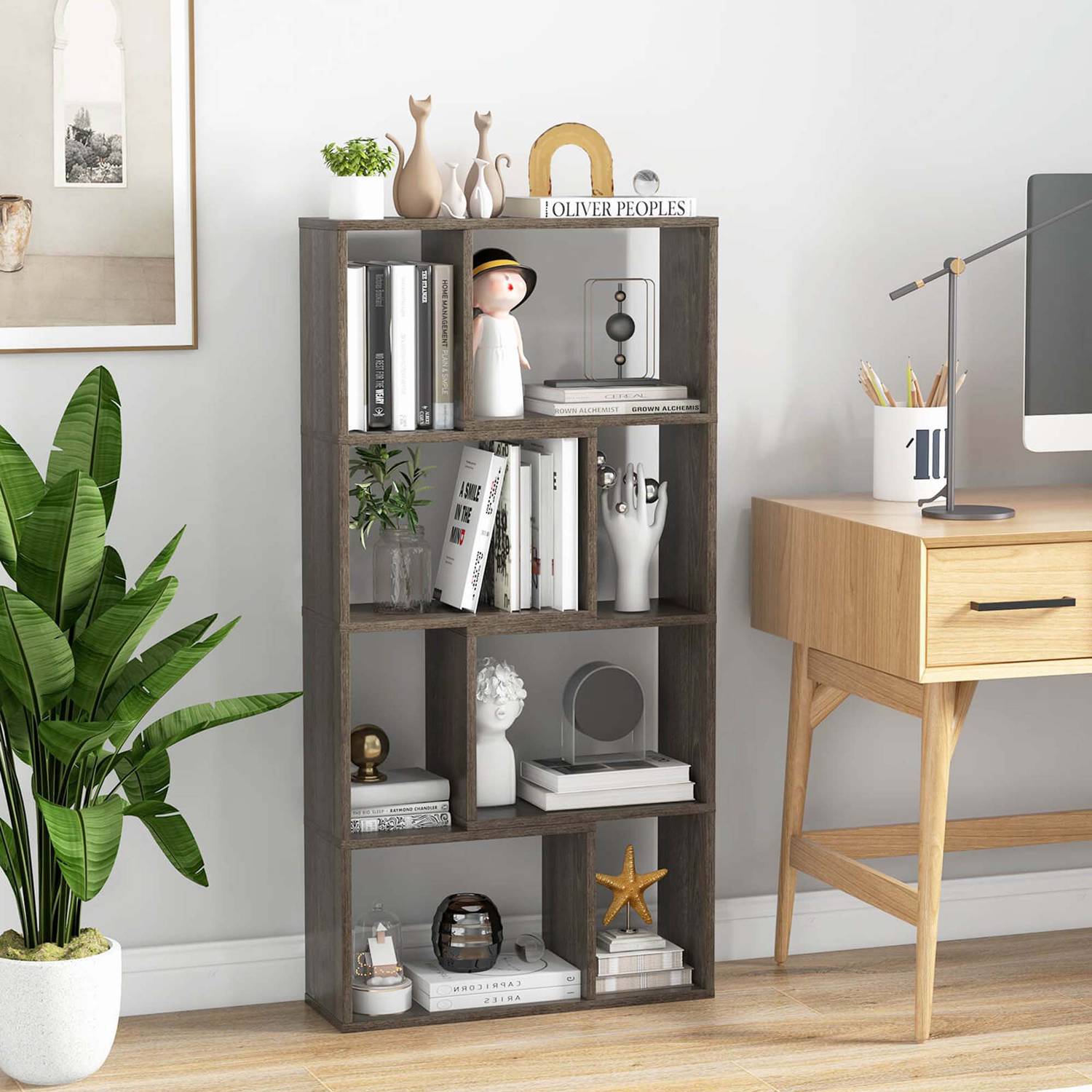Costway CSHY004666 bookcases - View #2