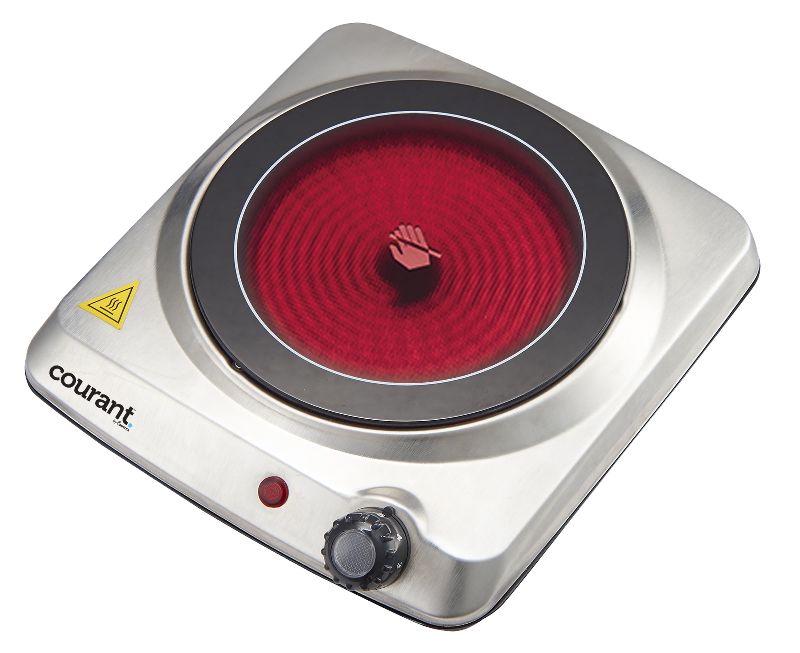 Courant 2-Burner 25 in. Infrared Ceramic Glass Hot Plates Cooktop