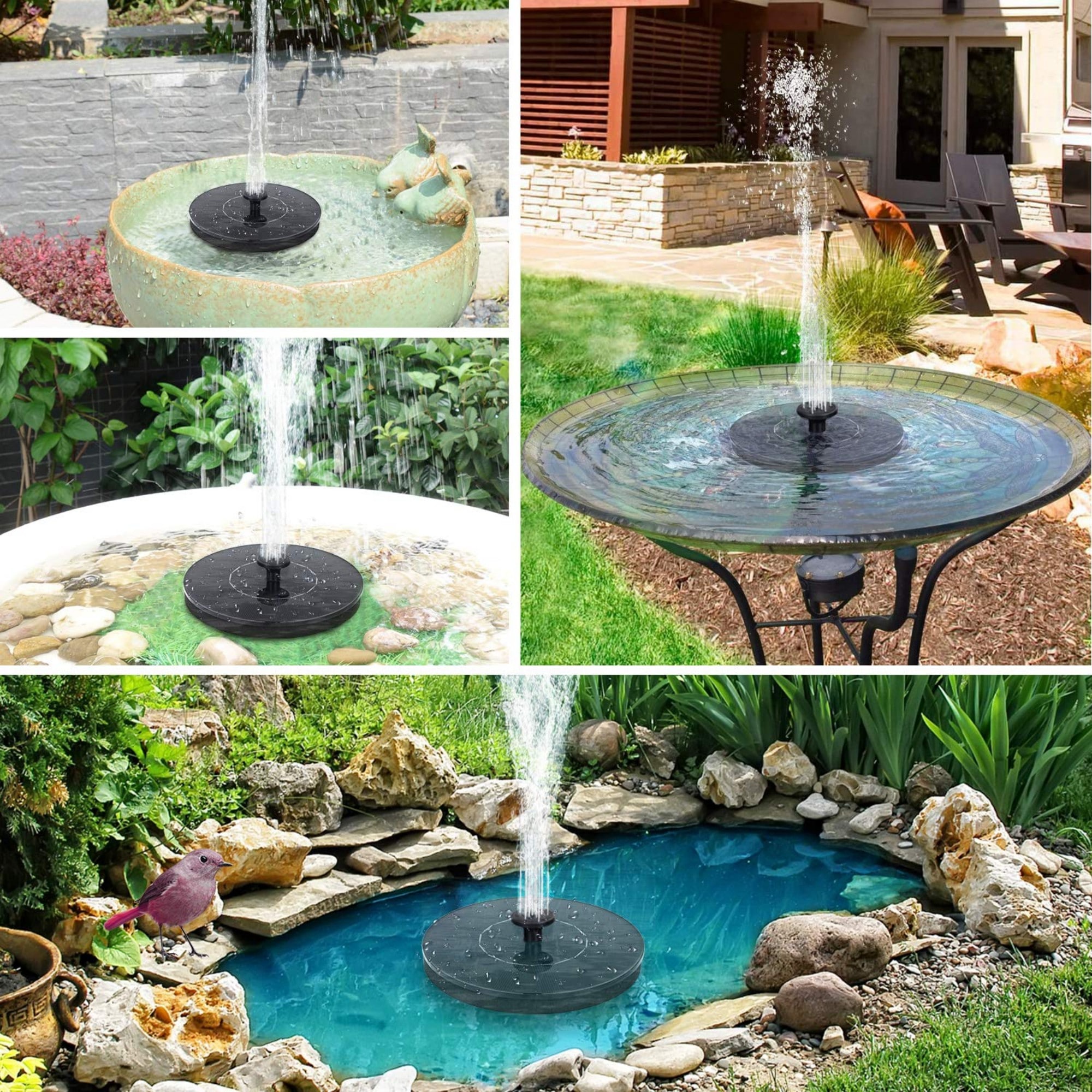 Numhew NHBEN40612 birdbaths - View #3