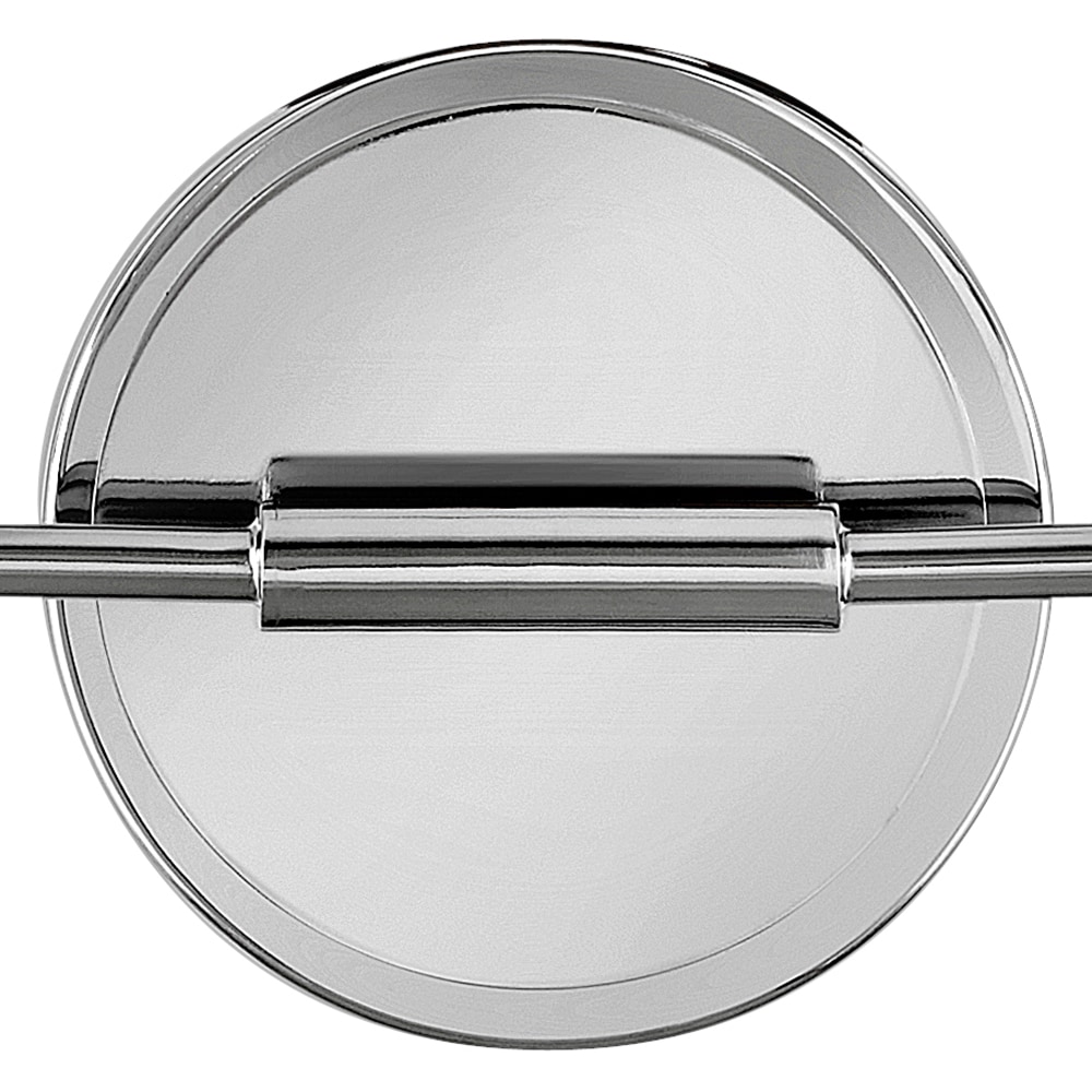 Chrome 2-Light Vanity with Etched Opal Glass Shades