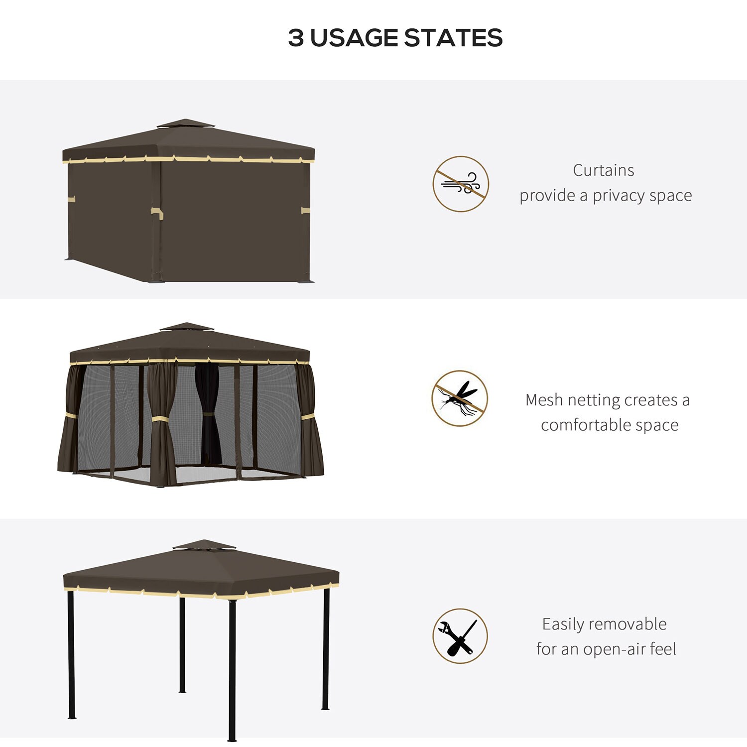 Mondawe MD-AB42550 Wood-Resin-Gazebos - View #6