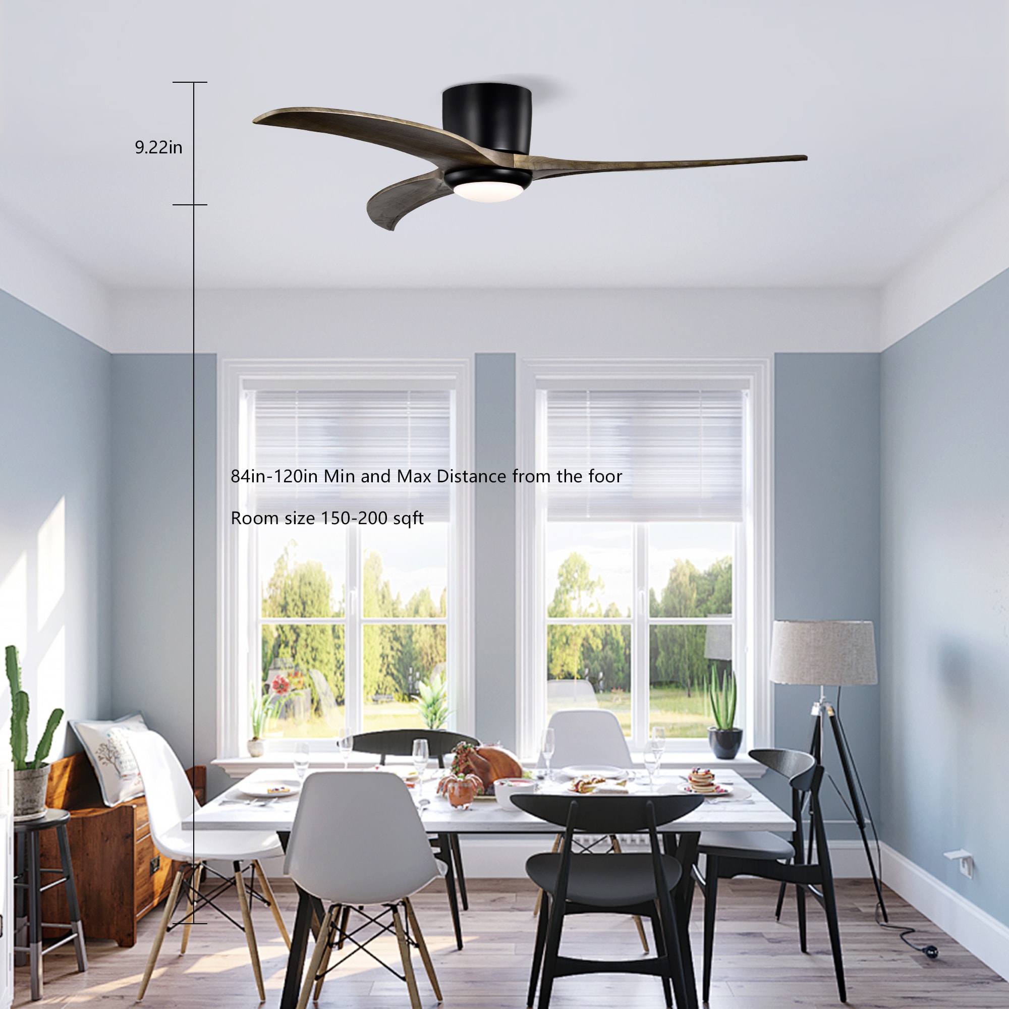 SINOFURN SYB570053BK Ceiling-Fans - View #4