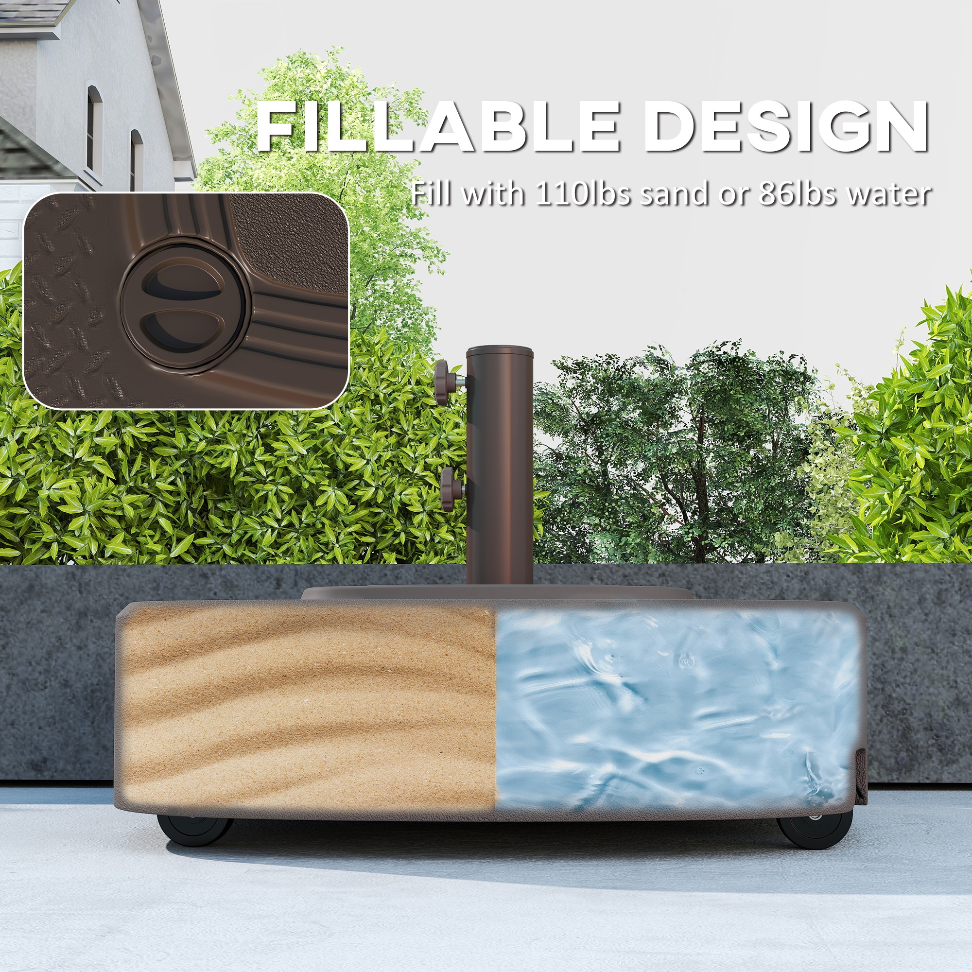 LUXEYARD DS-M-BAC06758 Umbrella-Bases - View #7