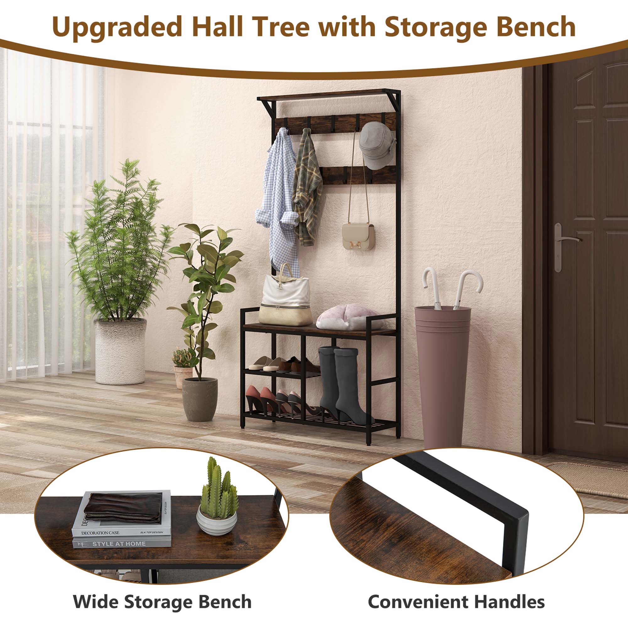 Goplus LWS00498 Coatrack-Stands-Pedestals - View #8