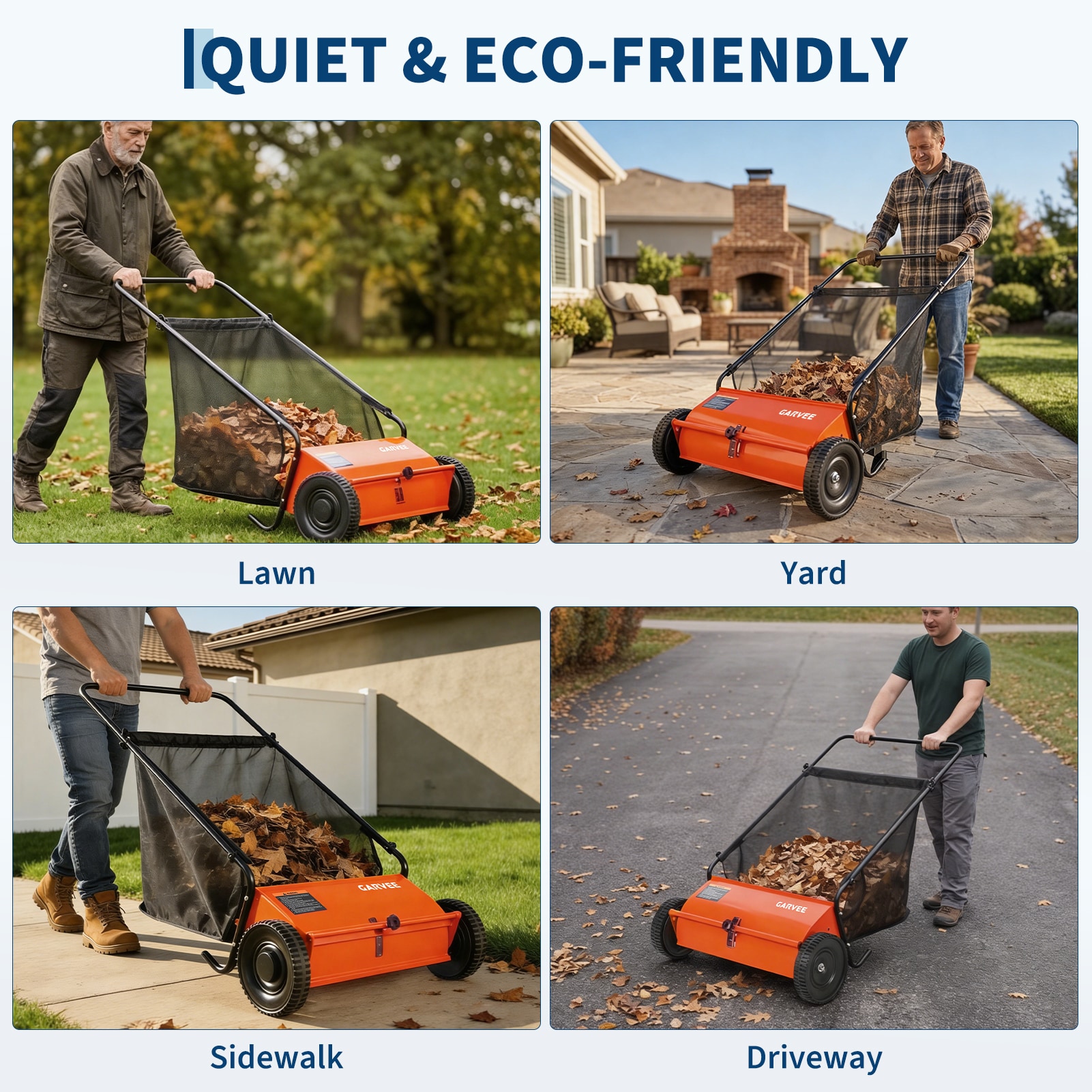Garvee D4T7ABH8OYATV568W lawnsweeper - View #7