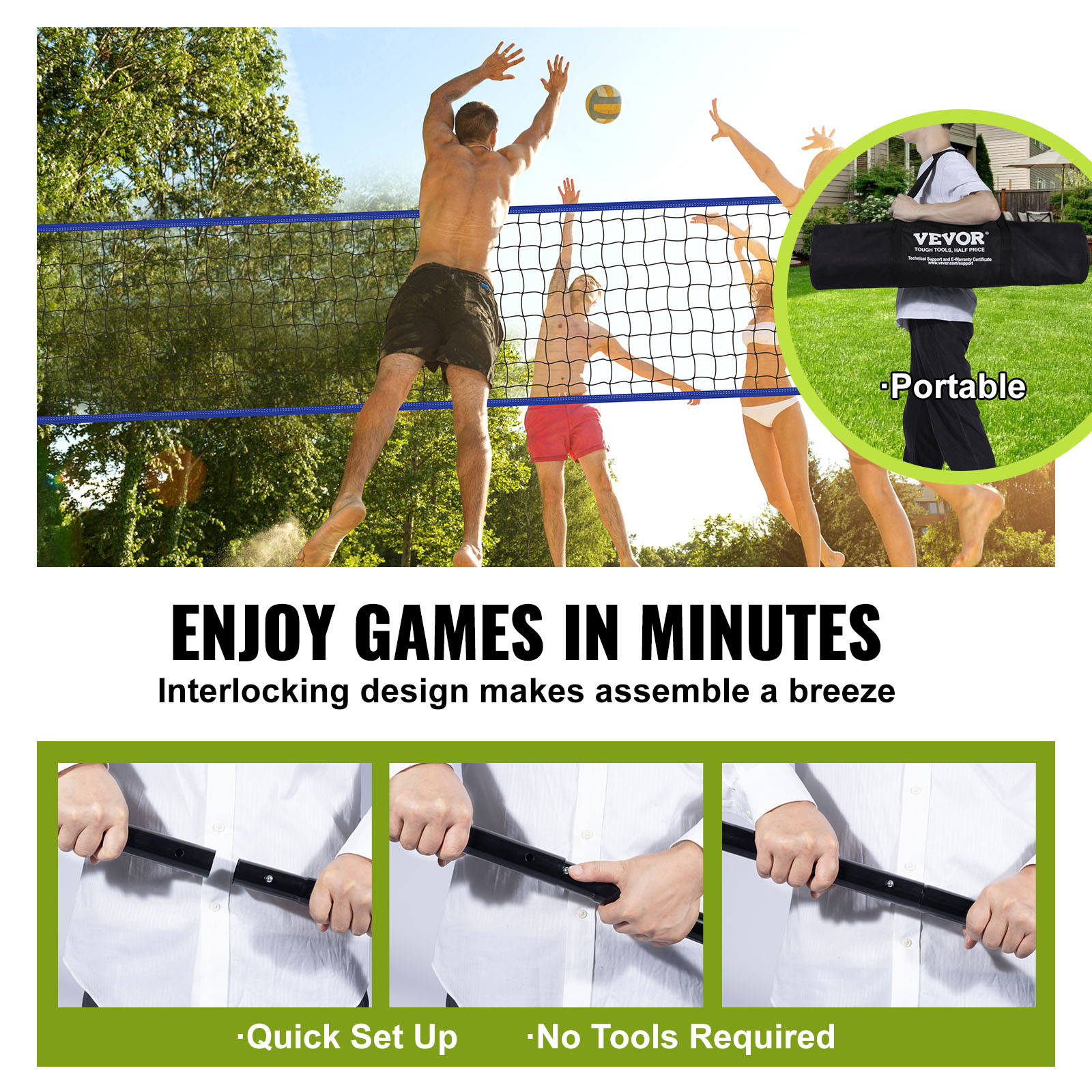 VEVOR PQWTZ323YCGGF6Y0EV0 Portable-Party-Game - View #6