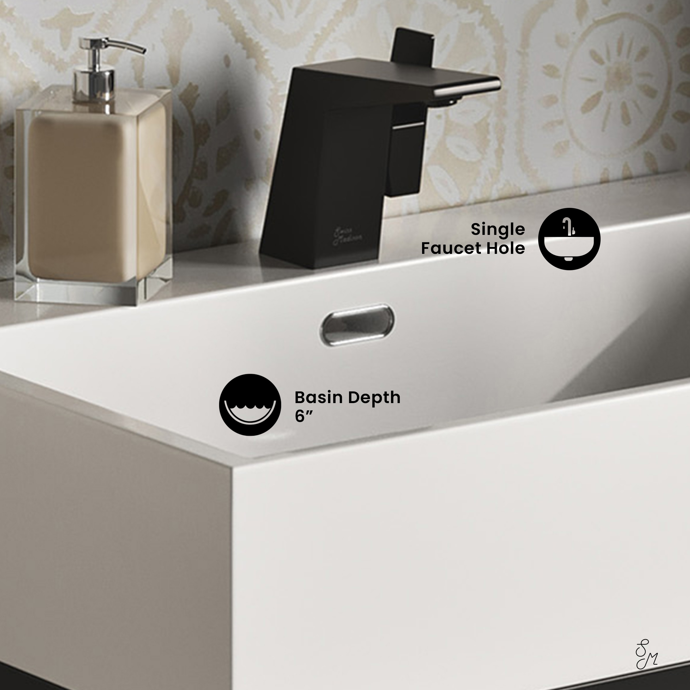 Swiss Madison SM-25-CSBAS10GB Console-Sinks - View #5