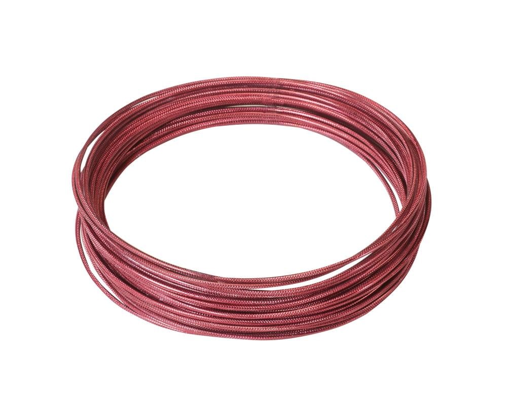 Oasis Etched Wire, Ruby Matte, 12-Gauge, 39 Ft Roll, Pack Of 10 at ...