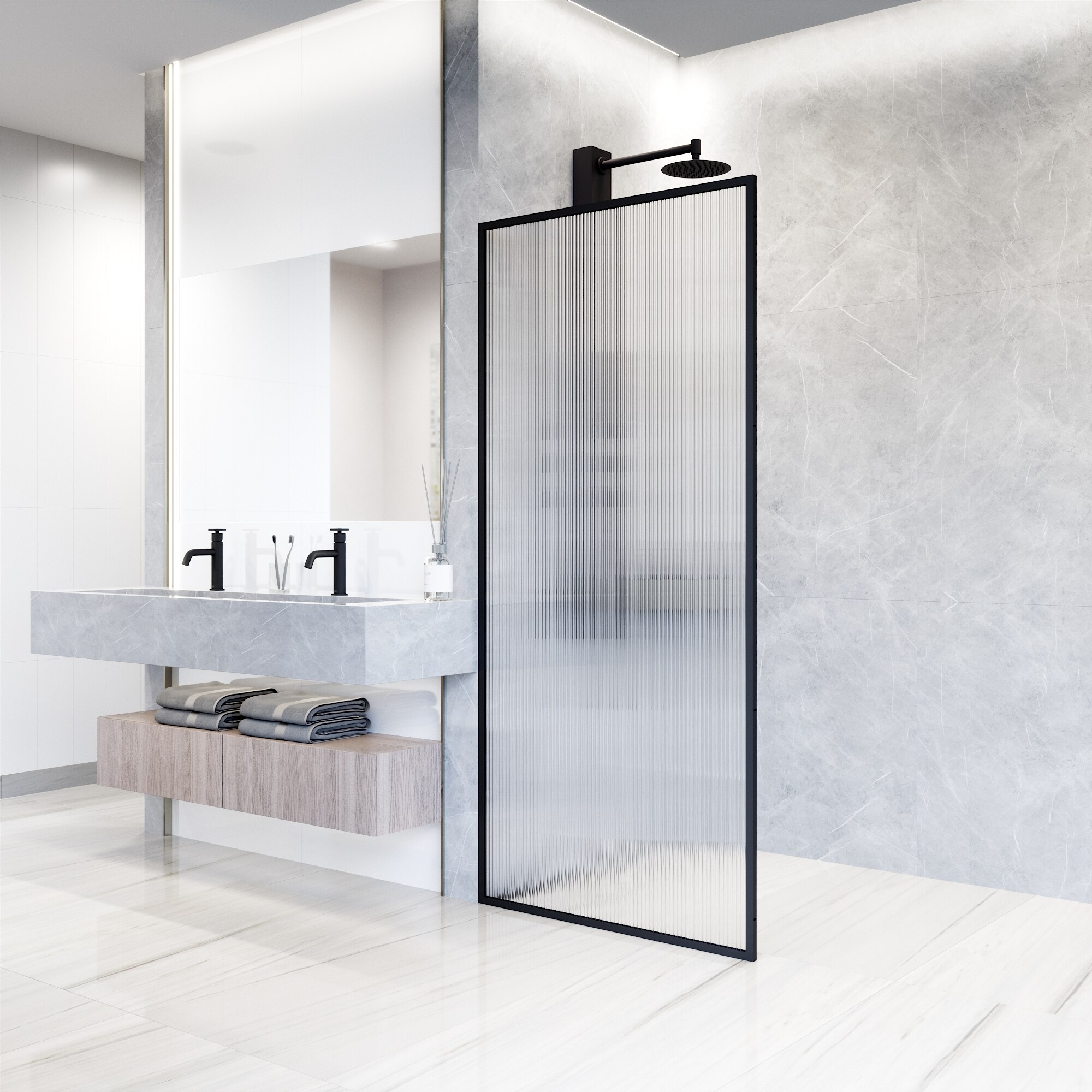 VIGO VG6077MBFL3474 Shower-Doors - View #4