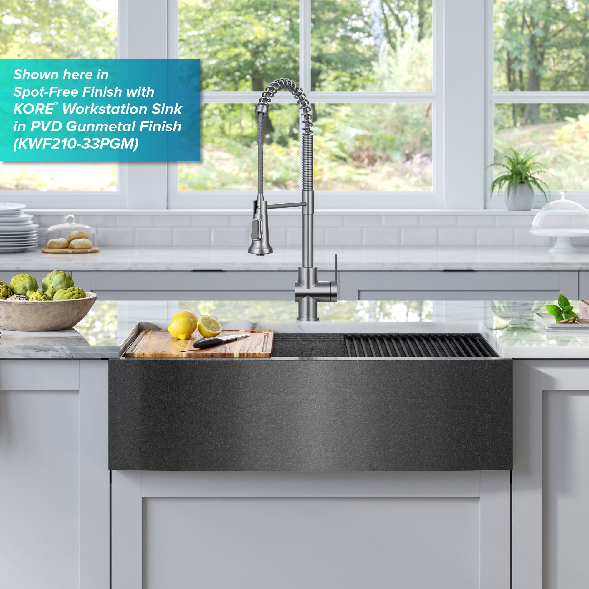 Kraus KPF-1691MB Kitchen-Faucets - View #9