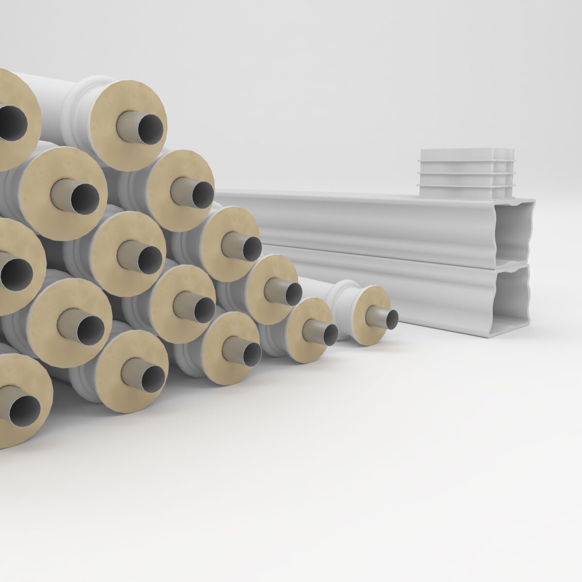 Ekena Millwork BALK32X192WEN railings - View #6