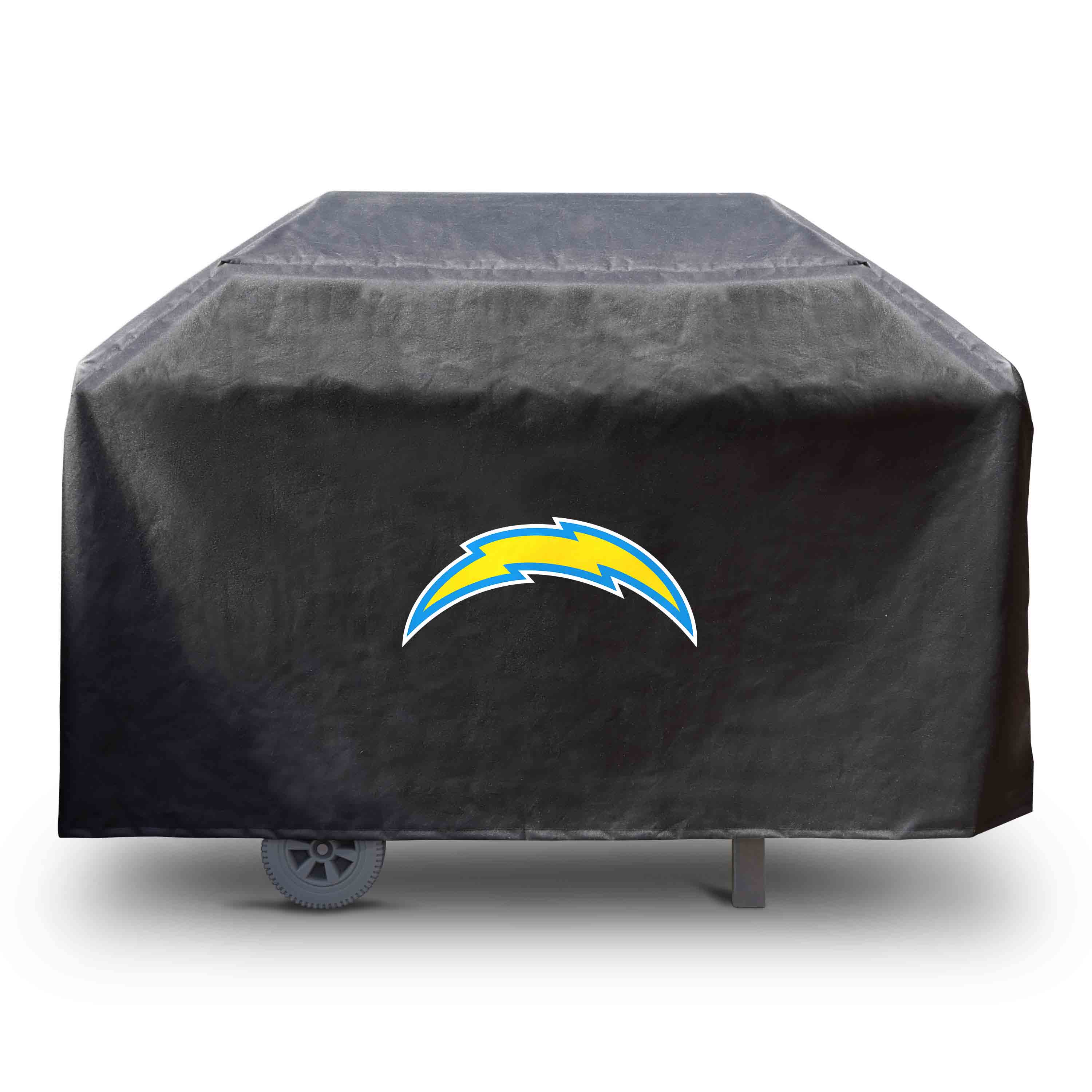 FANMATS 41157 Los Angeles Chargers 4 burner grill cover 68-Inches W x 35-Inches H Black Fits most Cover