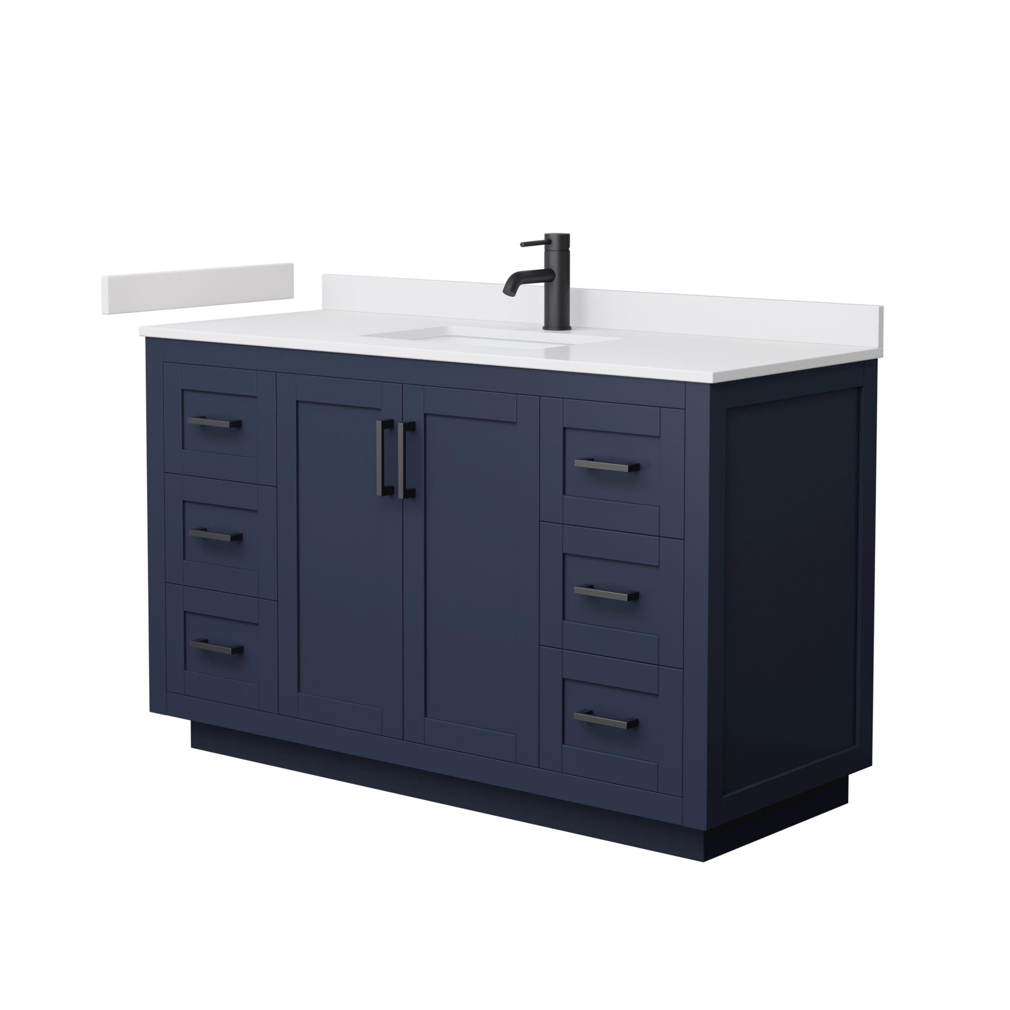 Wyndham Collection WCF292954SBBWCUNSMXX Bath-Vanity-Combo - View #2