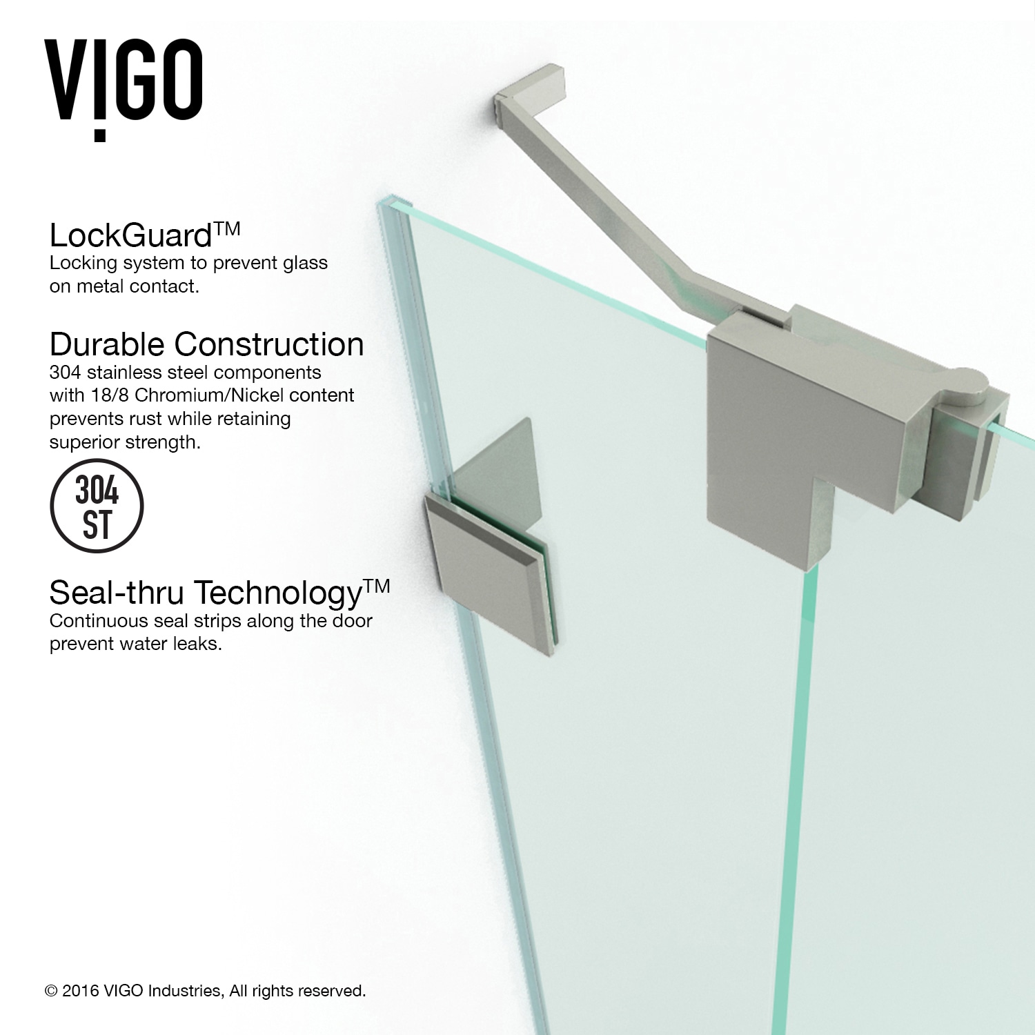 VIGO VG6042BNCL48 Shower-Doors - View #10