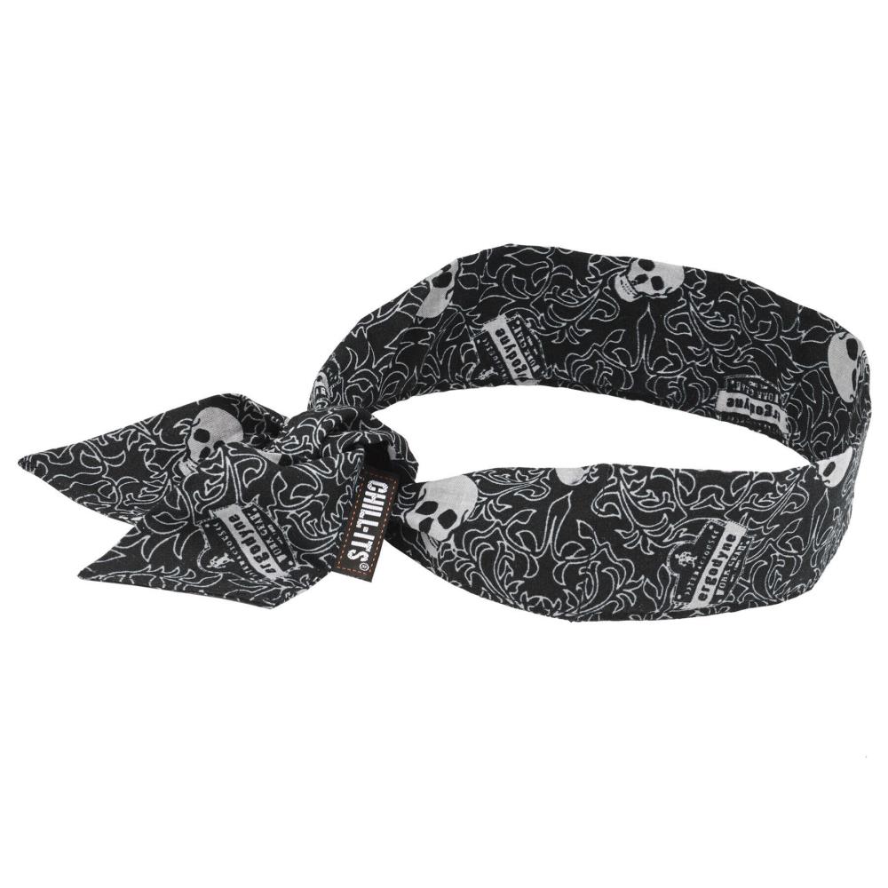 Chill-Its Skulls Synthetic Bandana (One Size Fits Most) in the Headwear ...