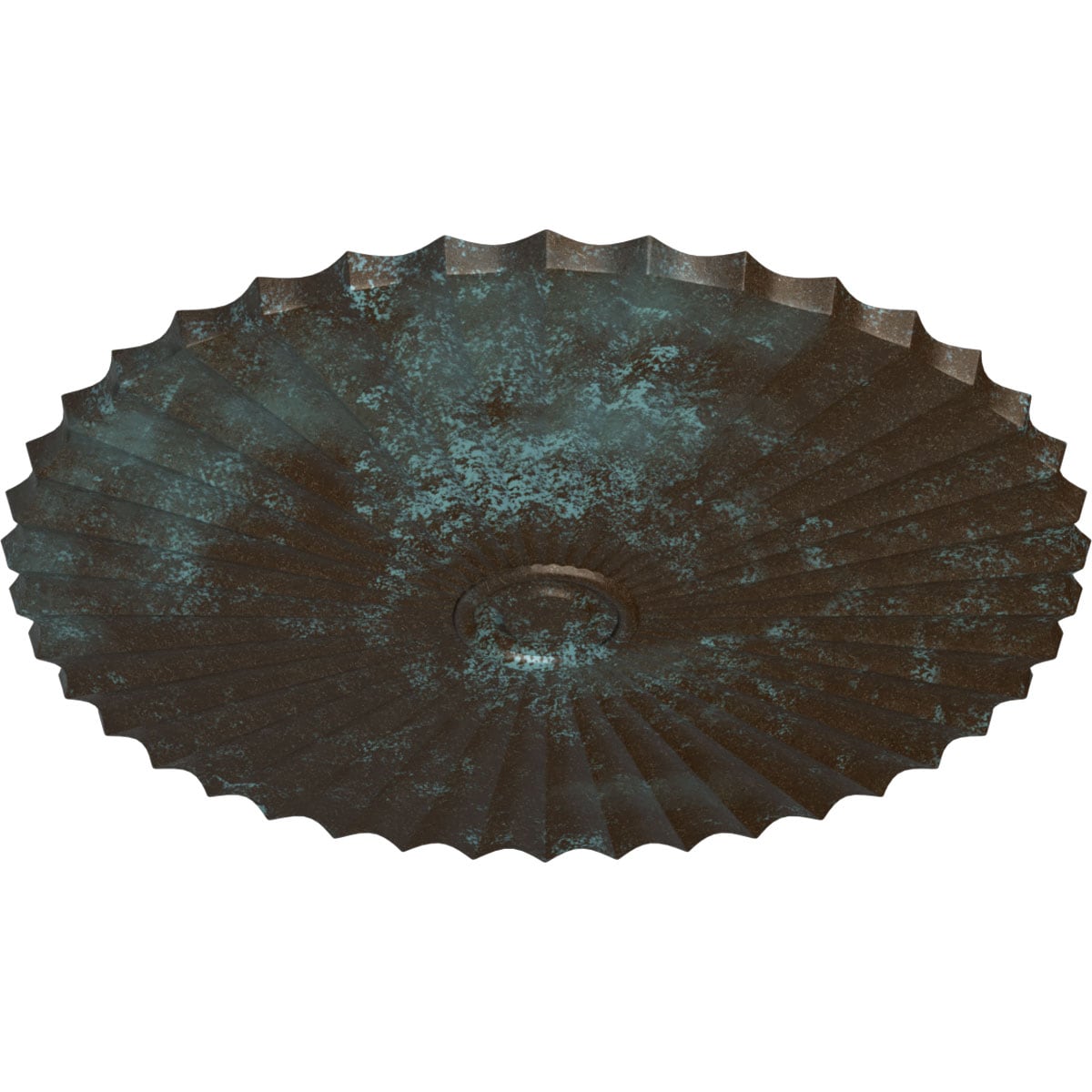 Ekena Millwork CM48SHBBS Ceiling-Medallions - View #2