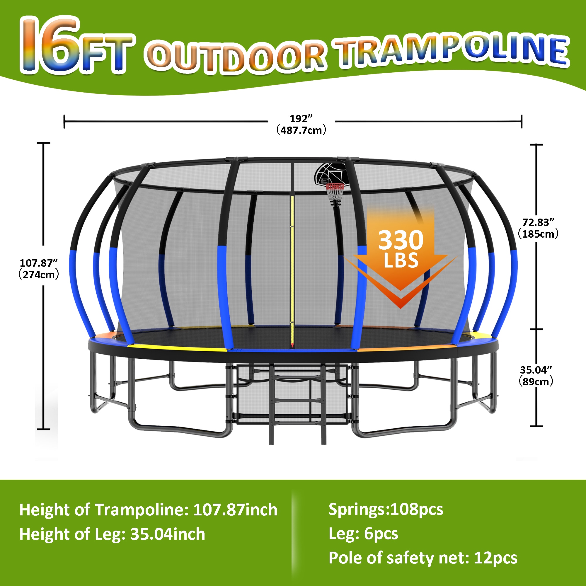 Sunrinx MG8-TP-4 trampolines - View #3
