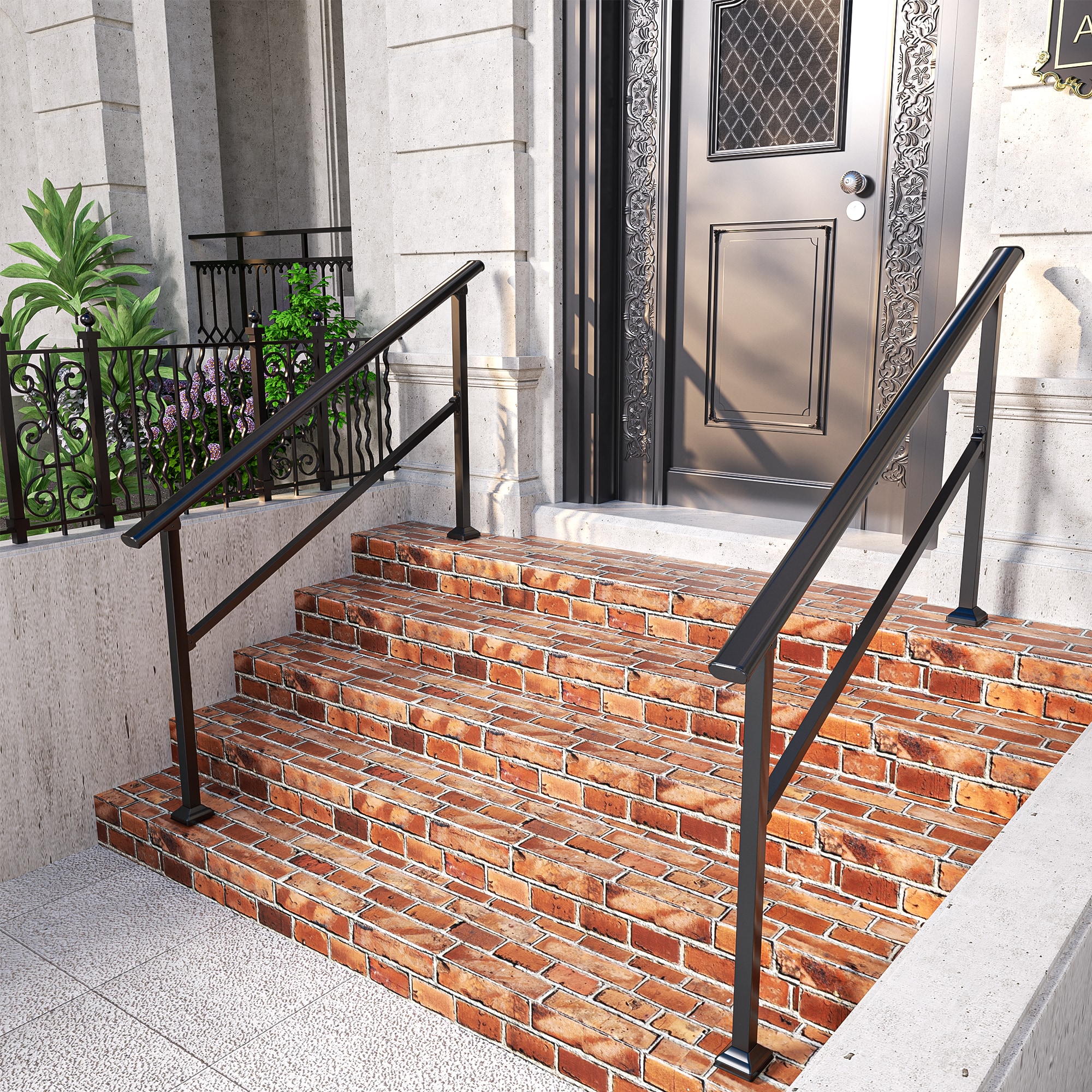 LOVMOR Y-FS-5STEP-2P Stair-Railing-Kits - View #2