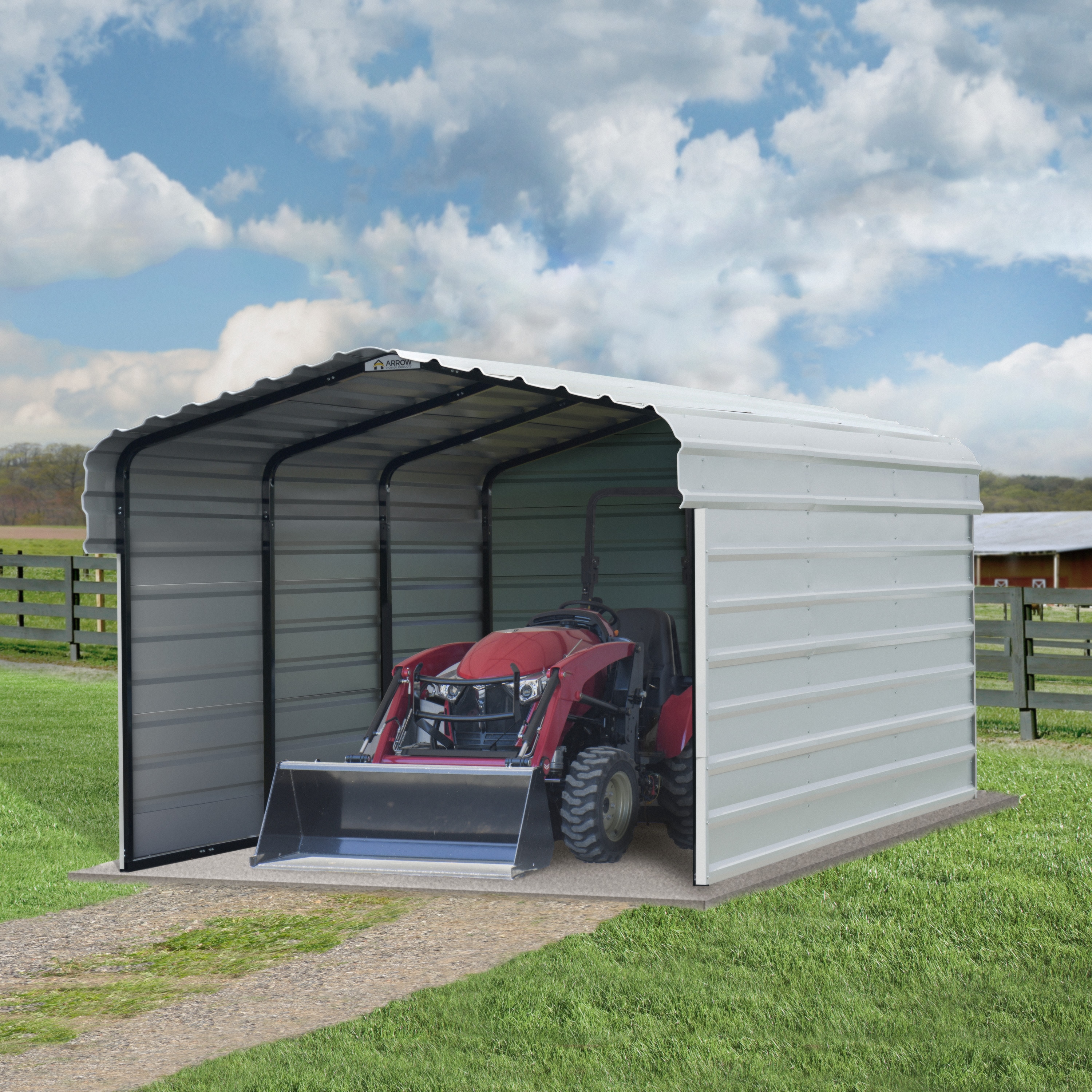 Arrow CPH101507ECL3 Carport-Covers - View #9