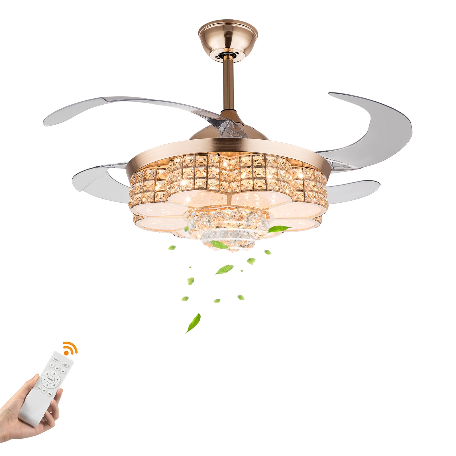 Oukaning JZUCOD-008100NS Ceiling-Fans - View #2
