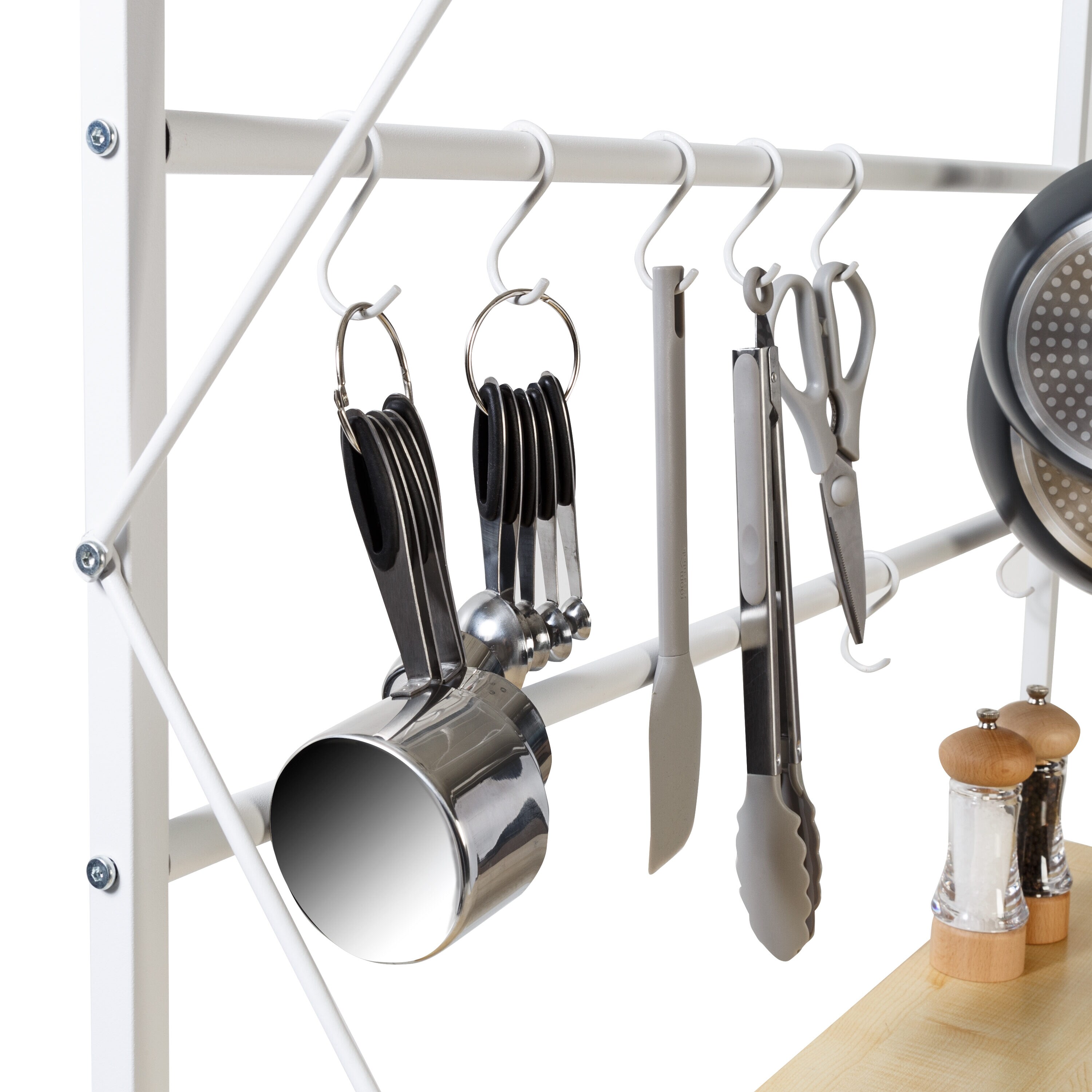 MUJI Stainless Steel Hang Type Bottle Rack