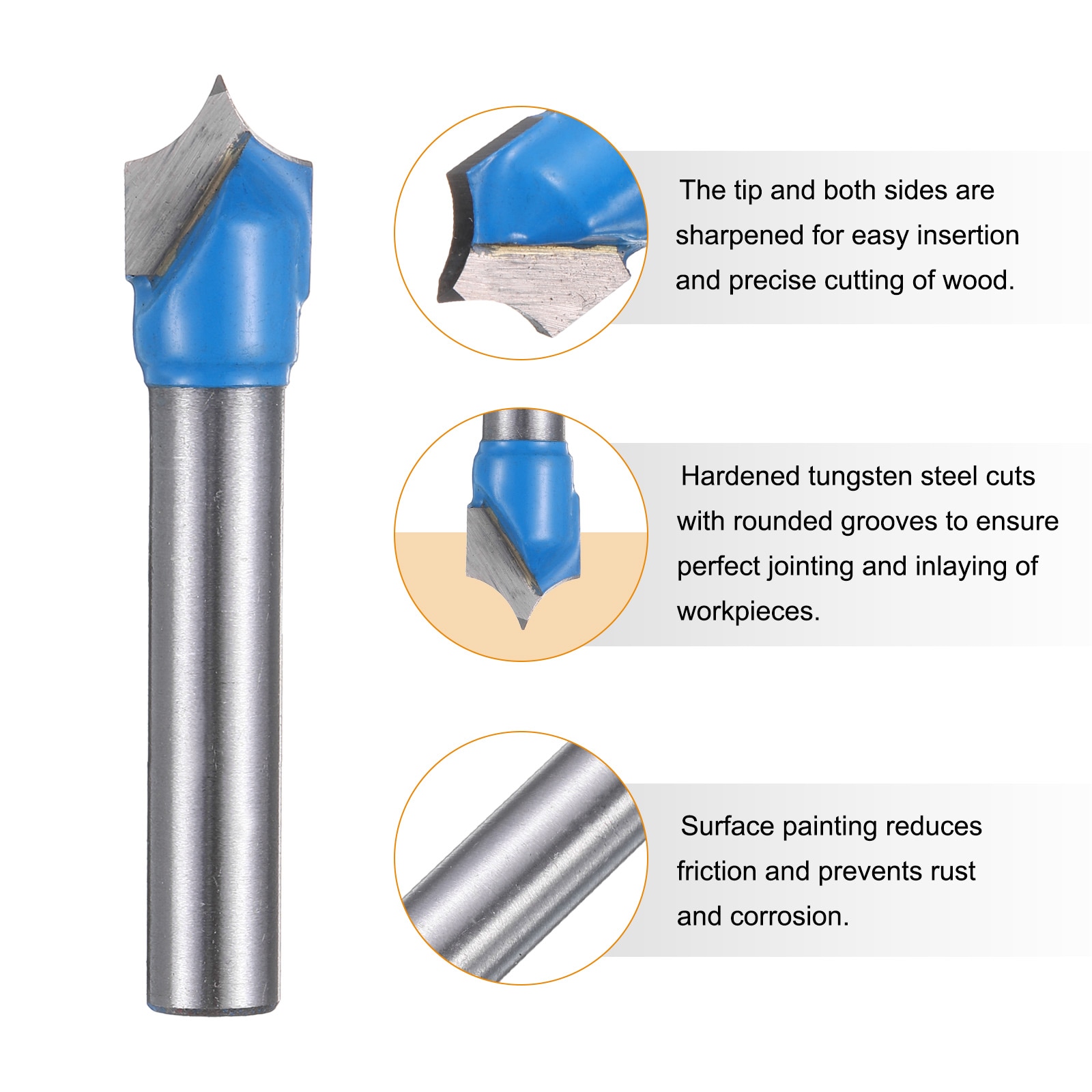 Harfington S26051300UX4234 Edge-Forming-Router-Bits - View #4
