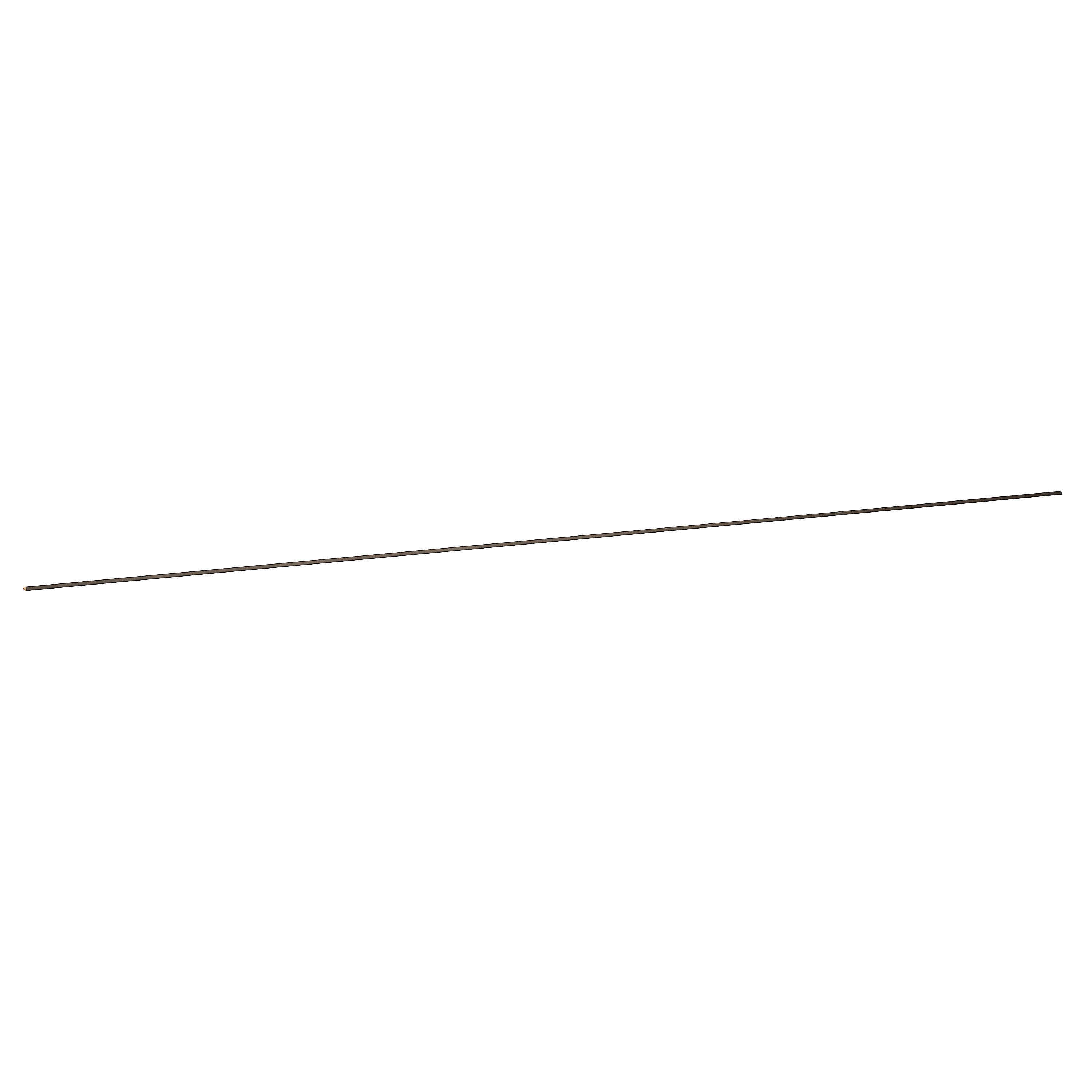 RELIABILT 304 SCRIBE8 Cabinet Scribe Rail 96-in W x 0.5-in H x 0.25-in D Stain Stained