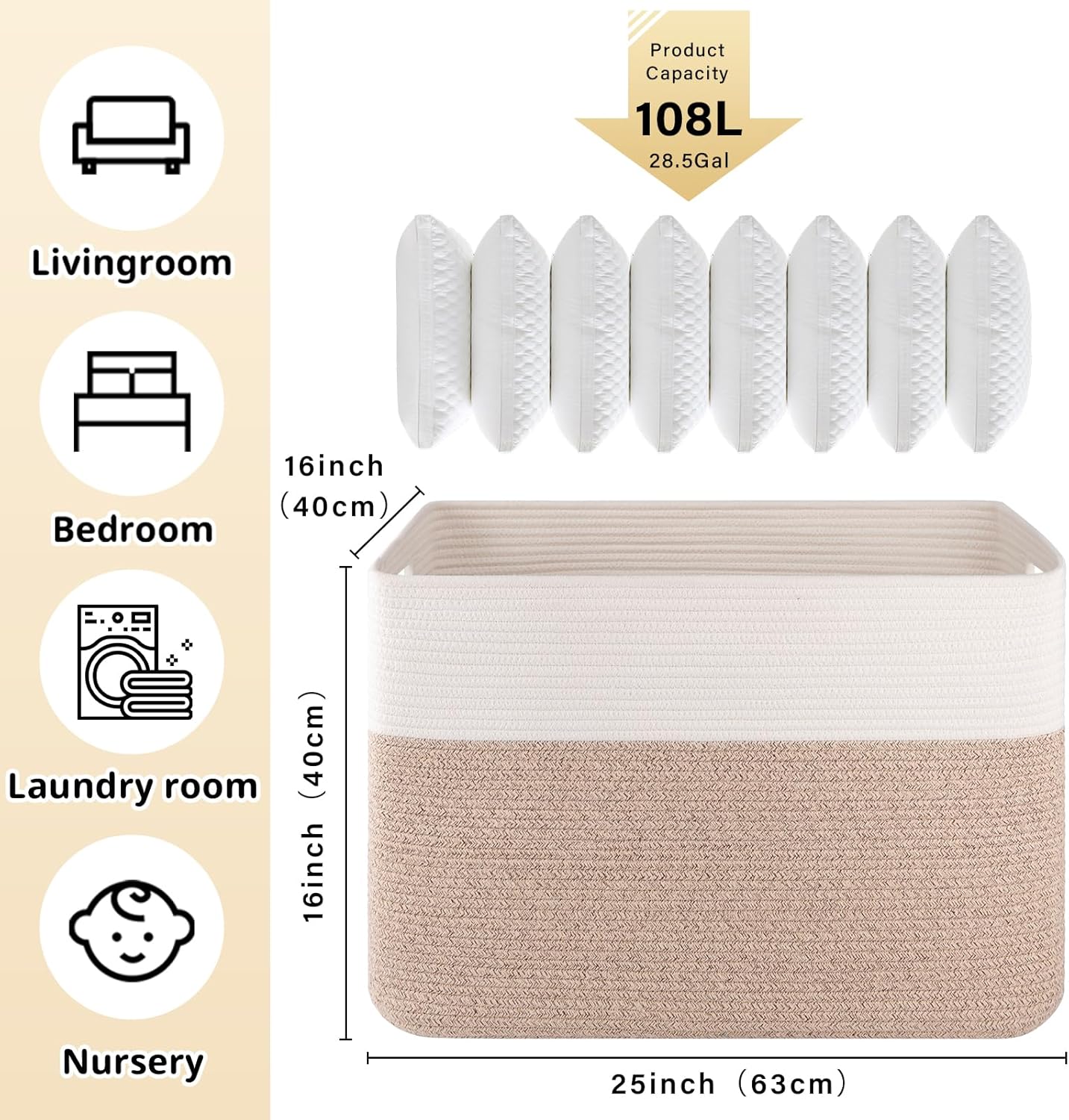 OIAHOMY B0DSHZTTVG Bins-Baskets - View #3