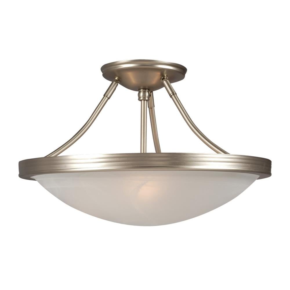 pewter flush mount light