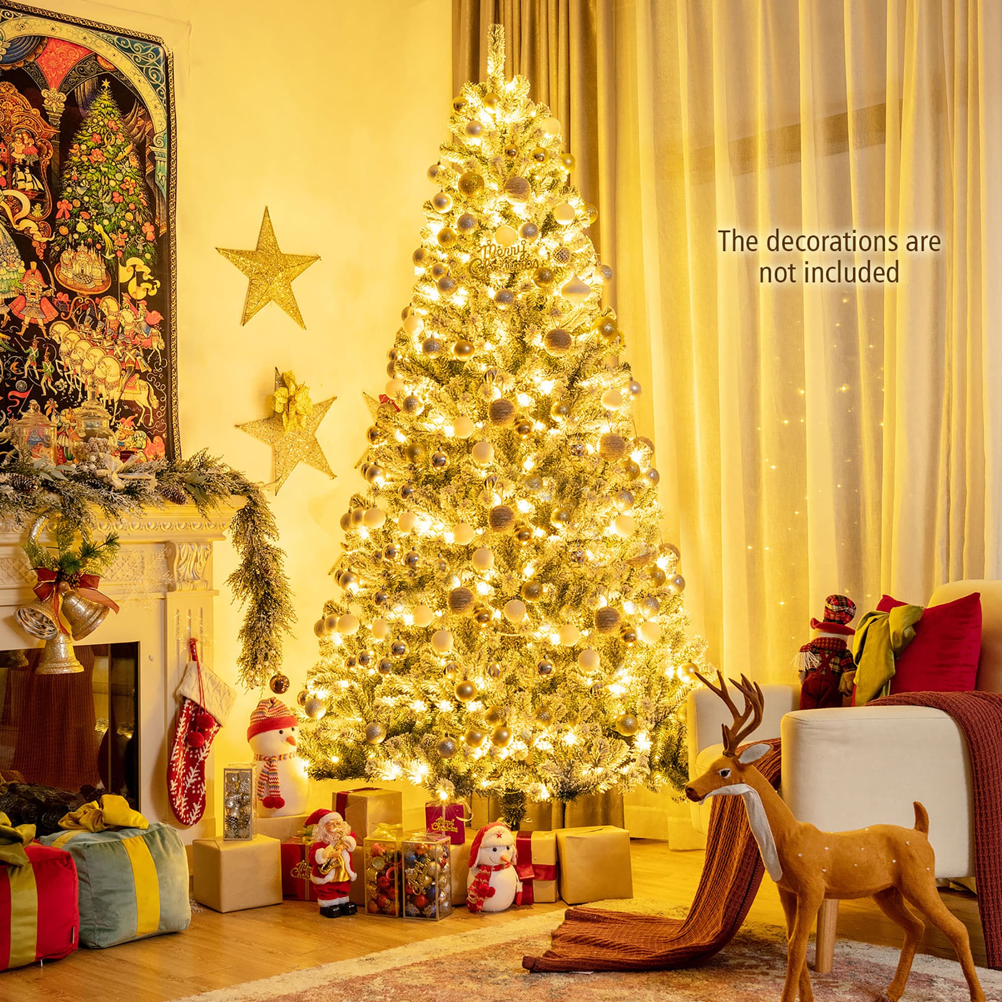 Costway CM23444US Artificial-Christmas-Trees - View #9