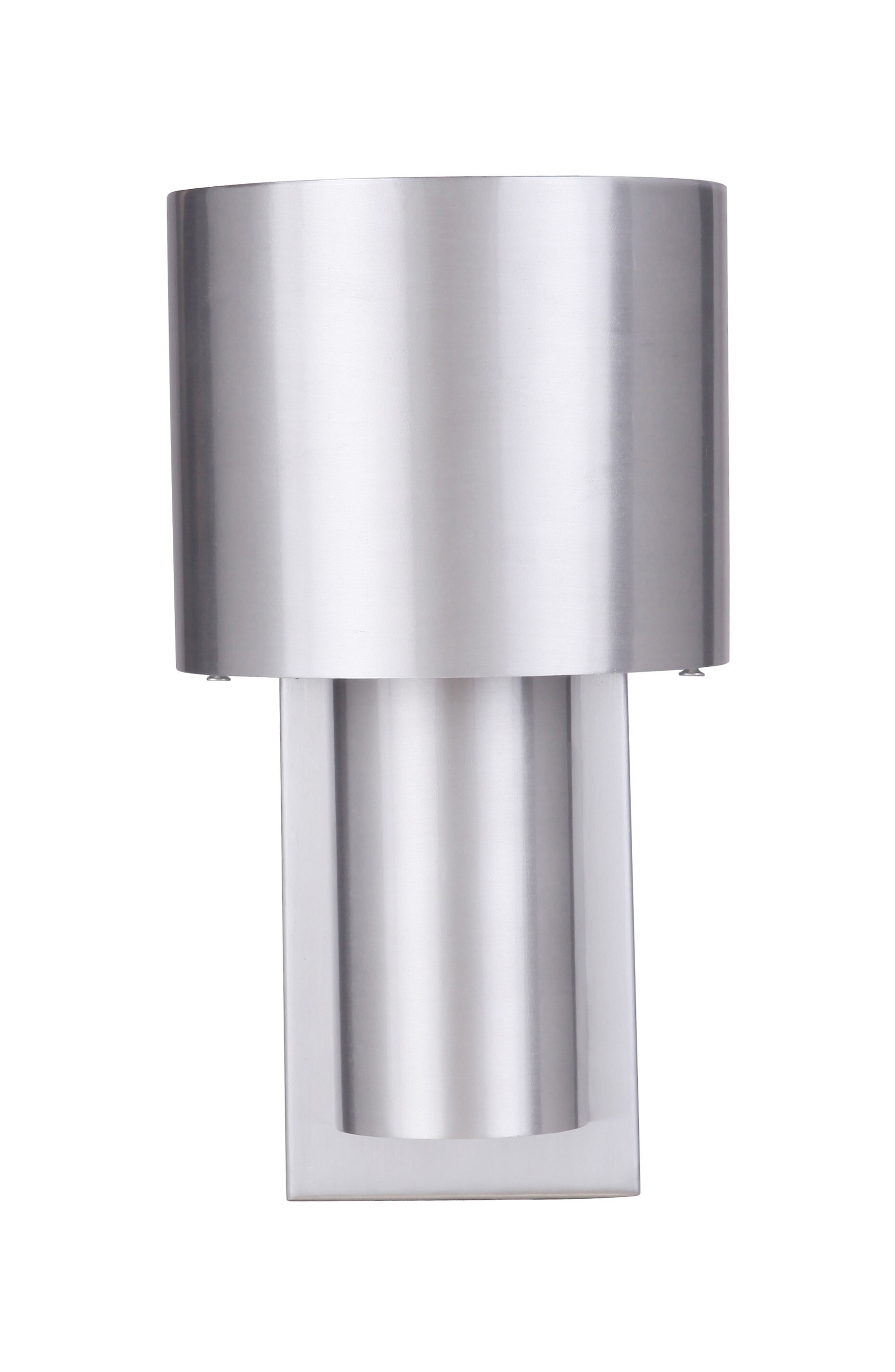 Satin Aluminum Dimmable LED Wall Sconce