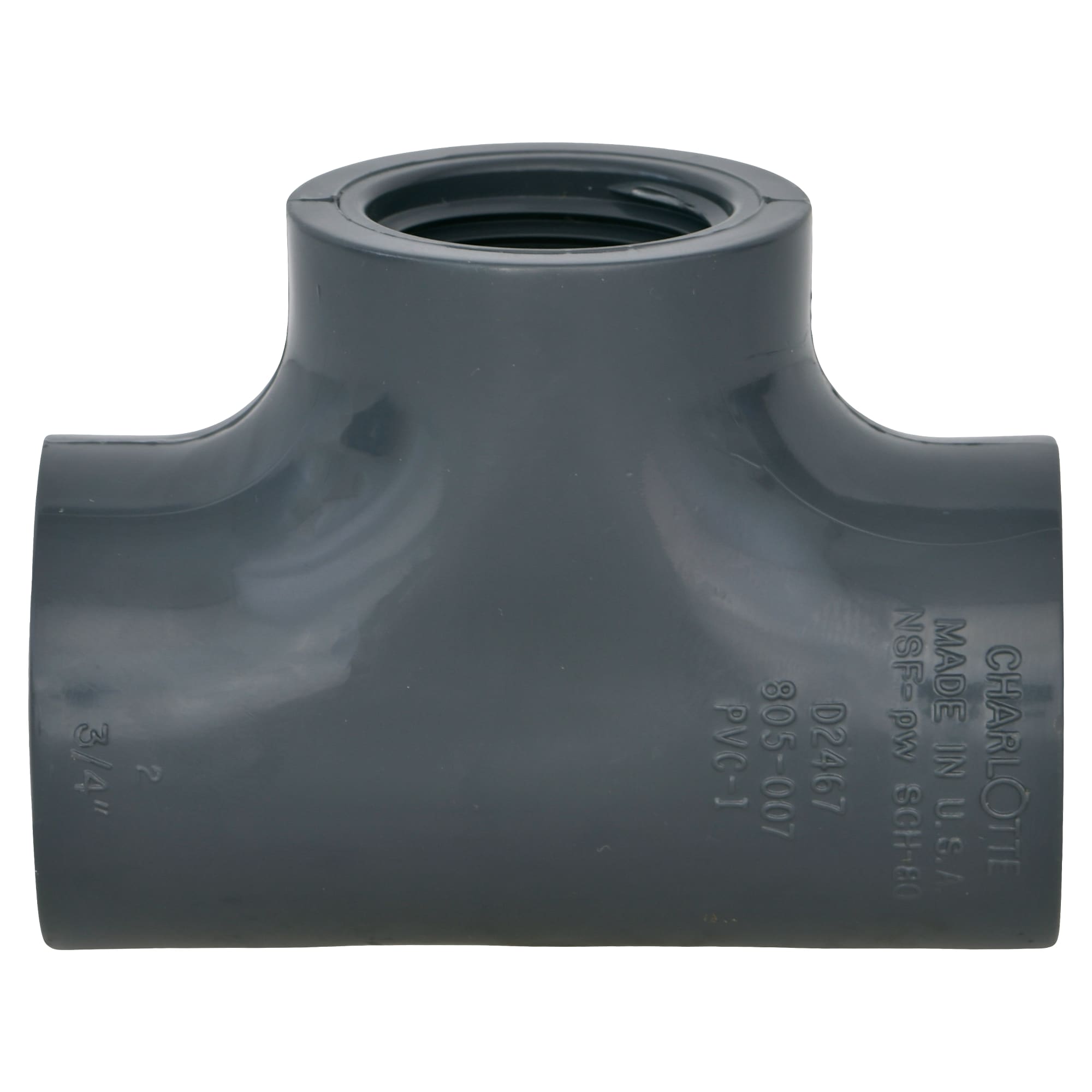 Charlotte Pipe PVC 08402  1200 Pvc-Pressure-Sch-40-Fittings - View #5