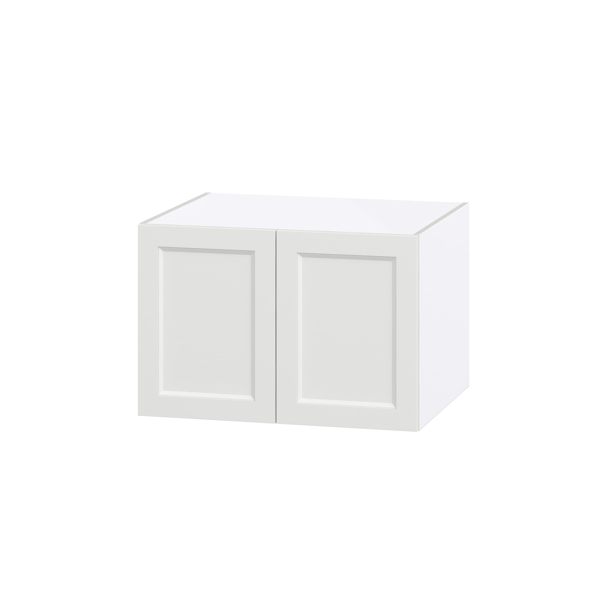 Hugo&Borg DSW302024-RI Riviera 30-in W x 20-in H x 24-in D Bright White Wall Fully assembled Cabinet (Recessed Panel Shaker)
