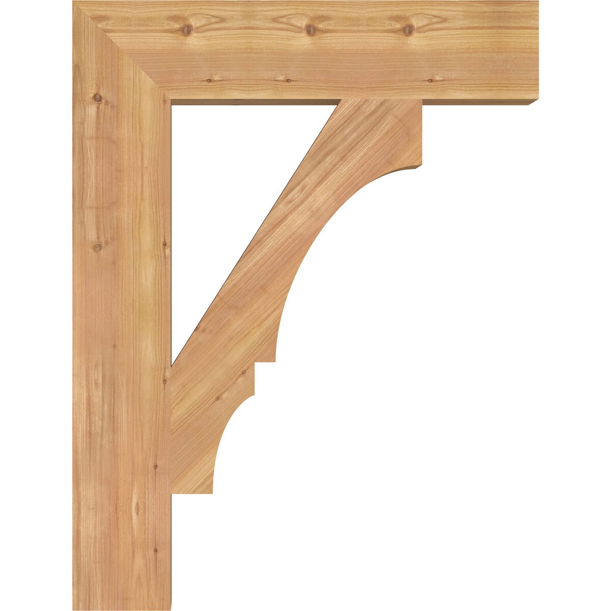 Ekena Millwork BKT06X26X34BOA05SWR Exterior-Brackets-Braces - View #3