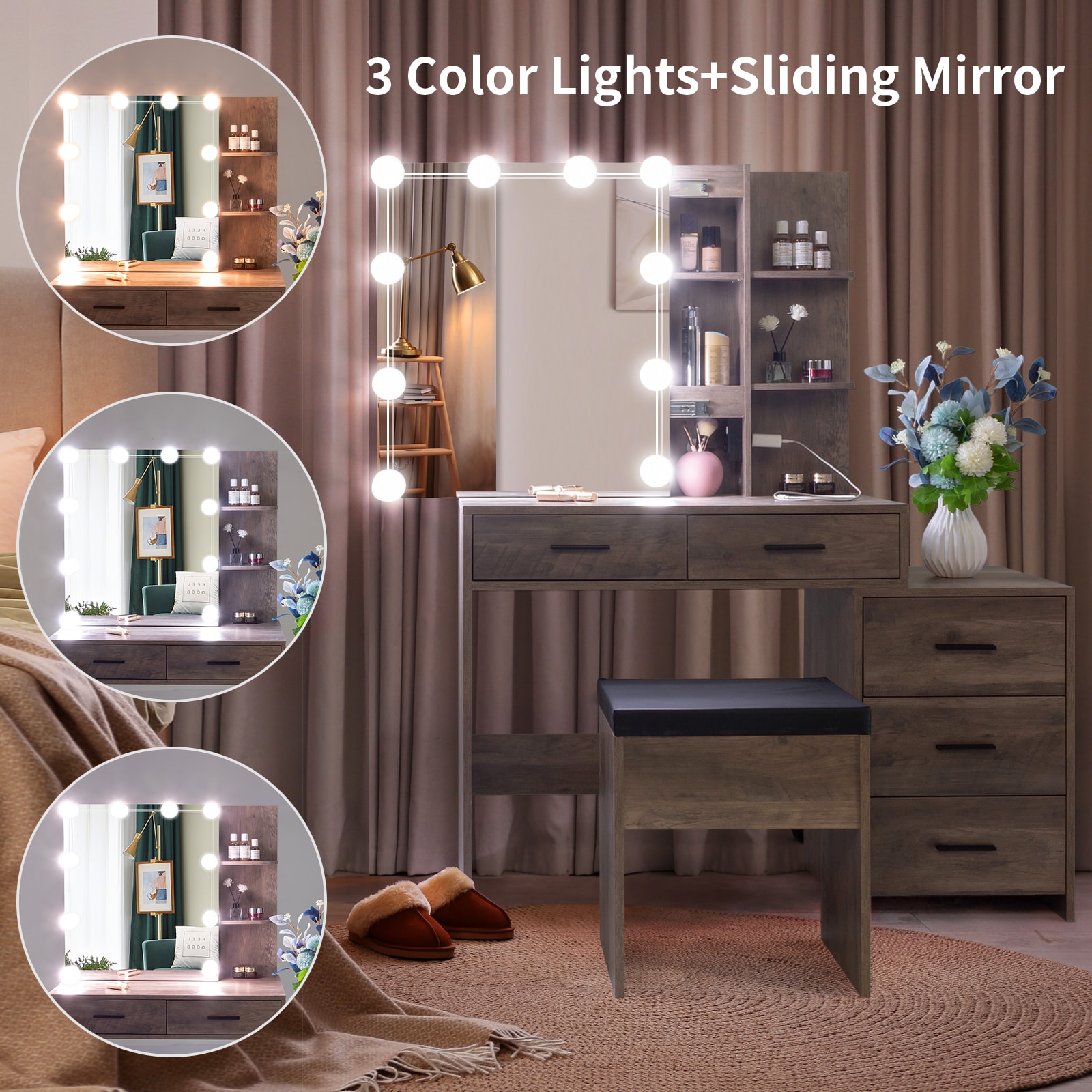 Winado LO1G52002011 Bedroom-Vanities - View #6