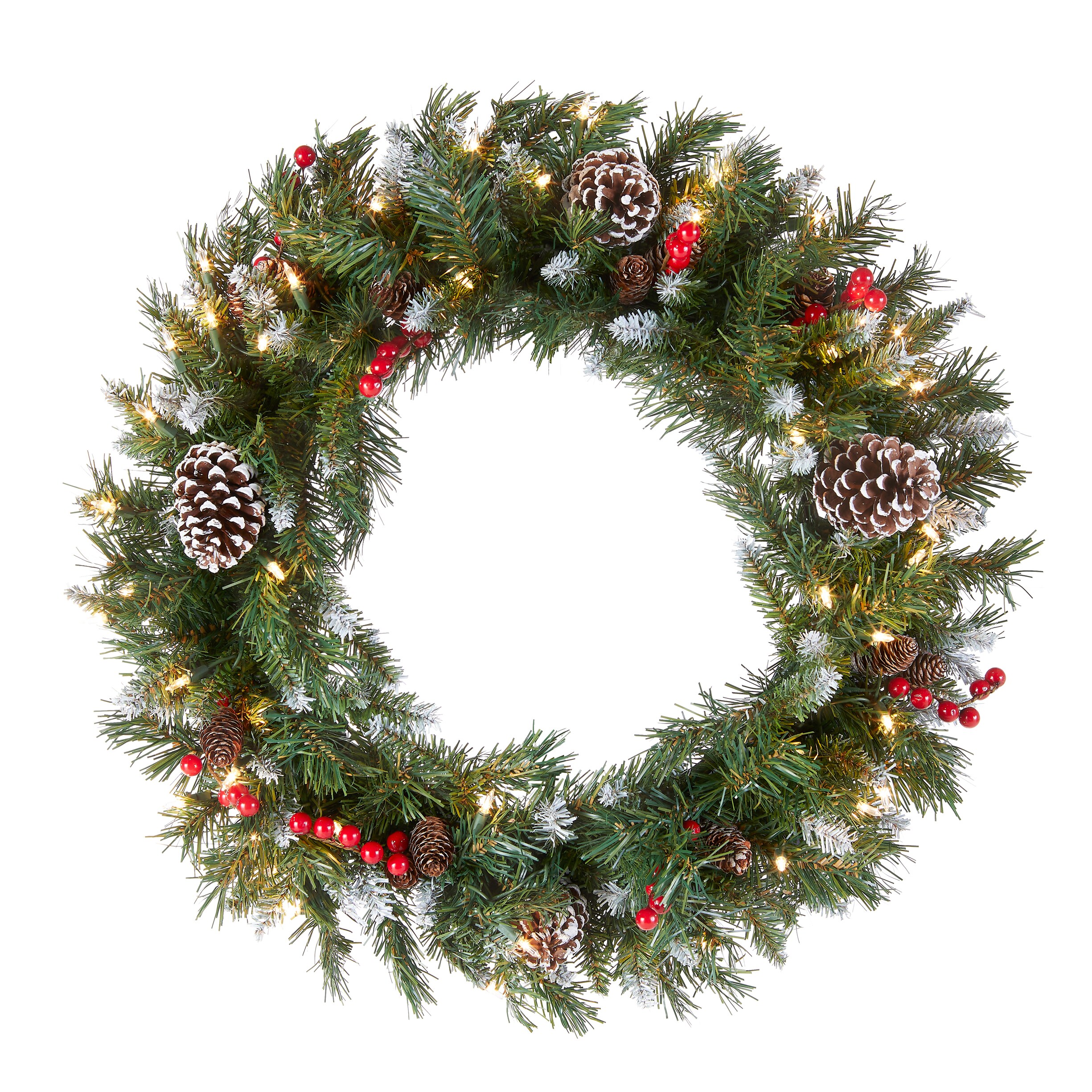 National Tree Company FRB-24WLO-1 Artificial-Christmas-Wreaths - View #8