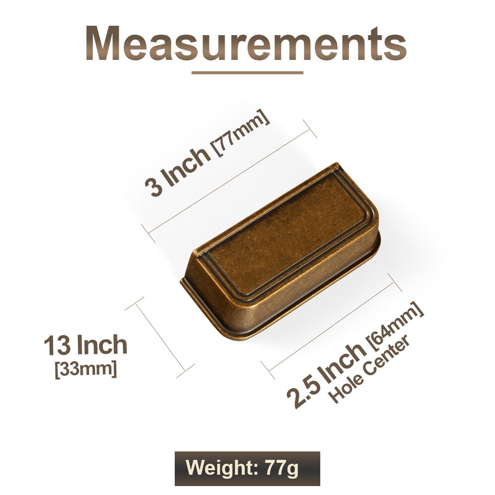 Miaokesen 2395GT-64 Cabinet-Pulls - View #2