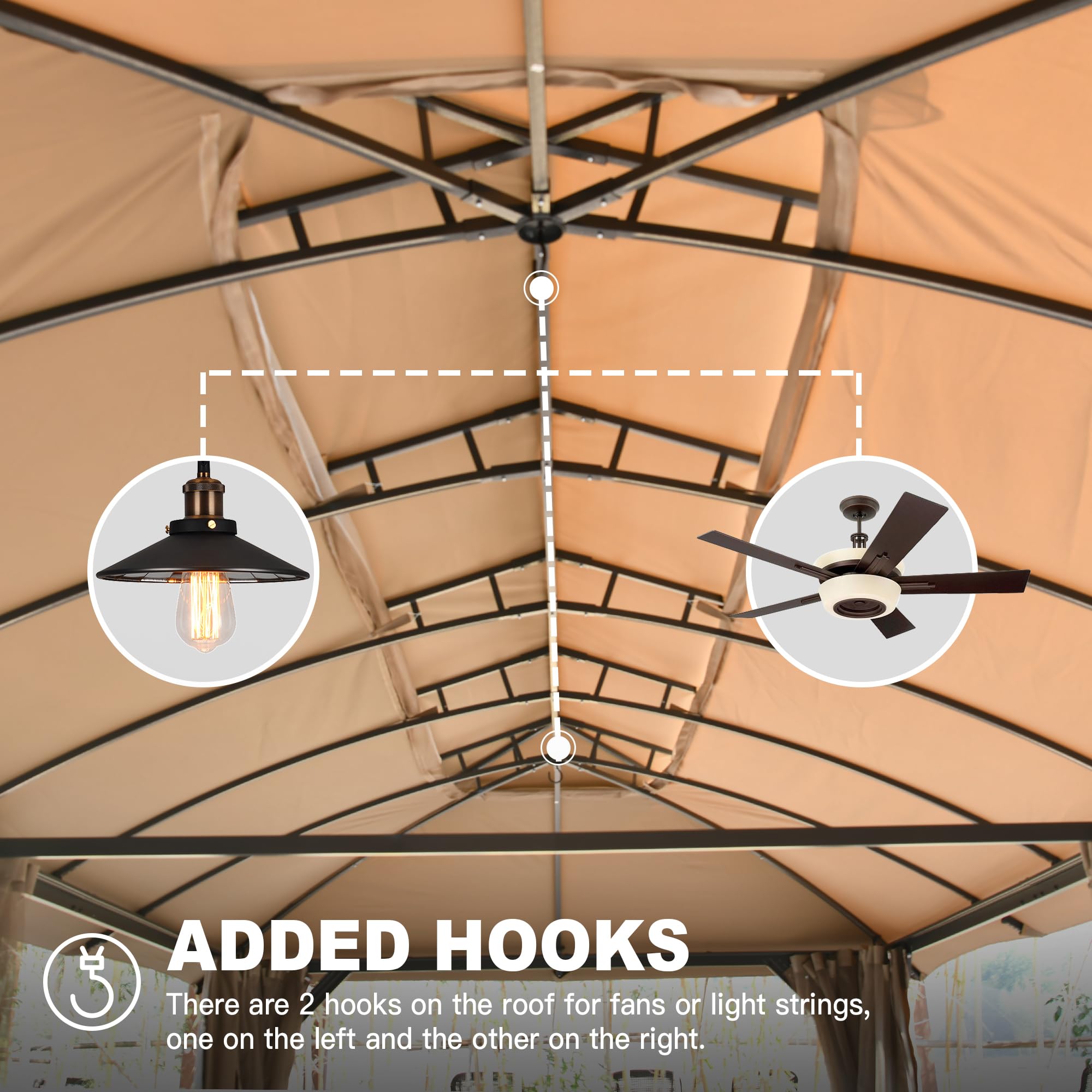 Mondawe MD-CPL-00085 Wood-Resin-Gazebos - View #6