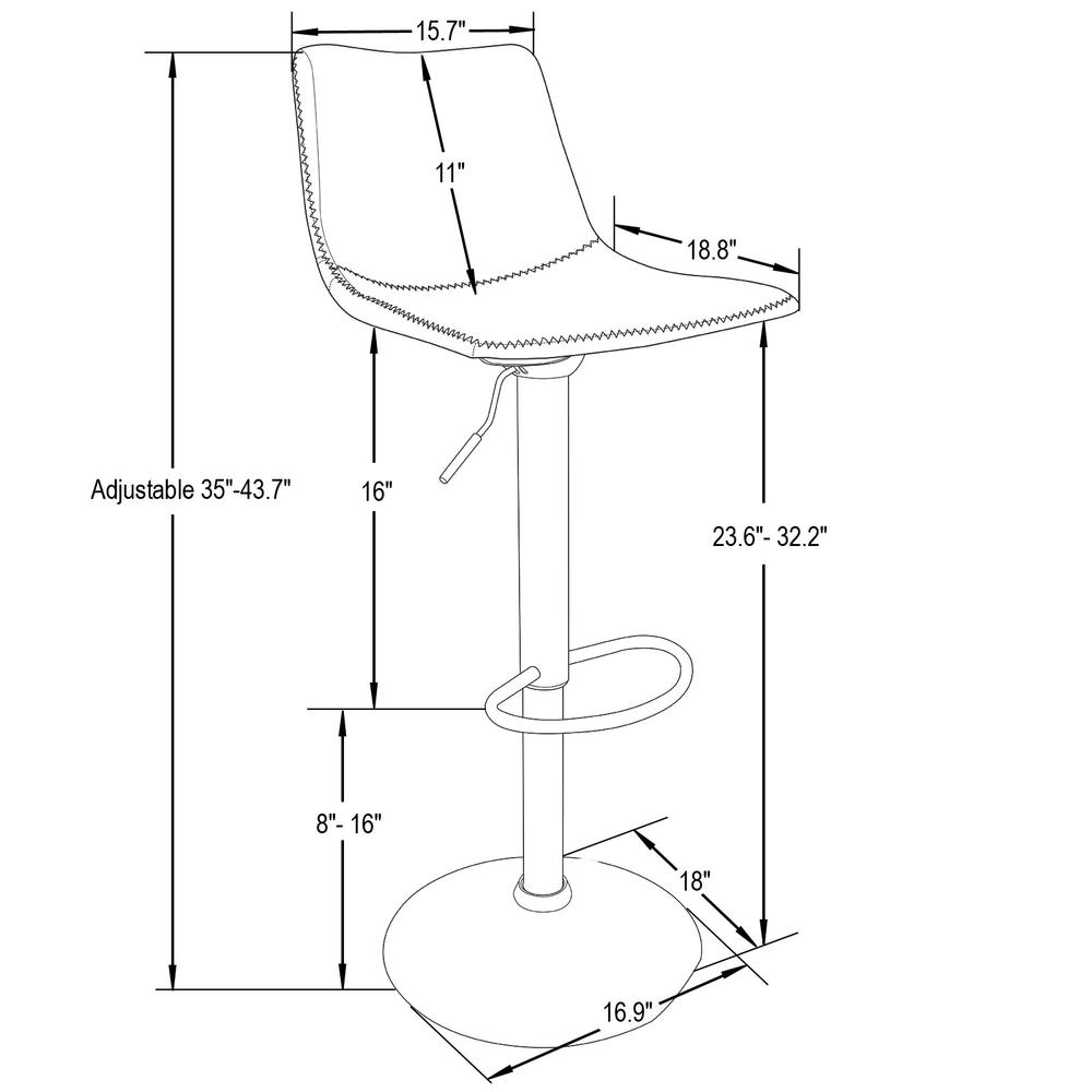 Leisuremod BG3213118 stools - View #5