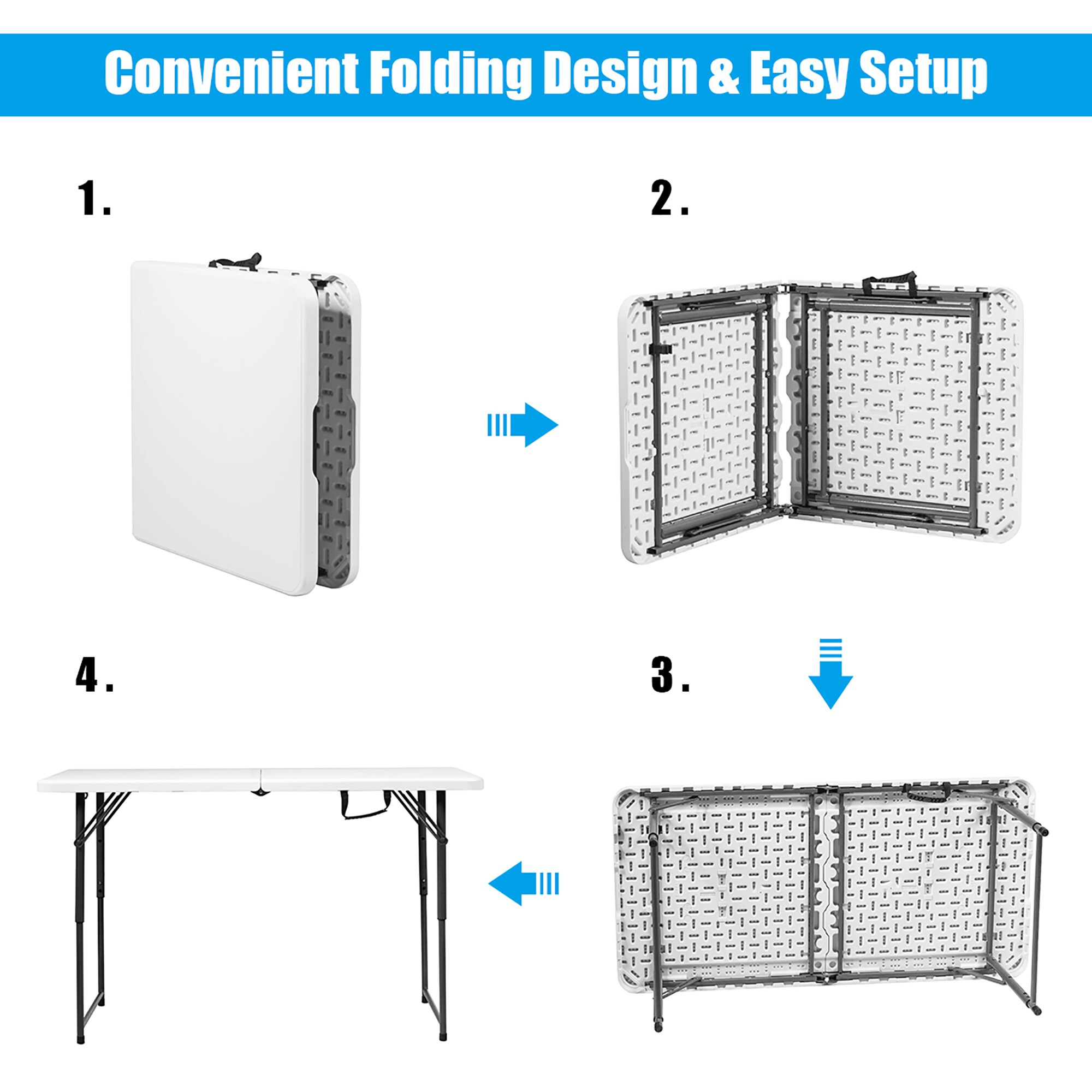 Goplus OP70428 Folding-Tables - View #4