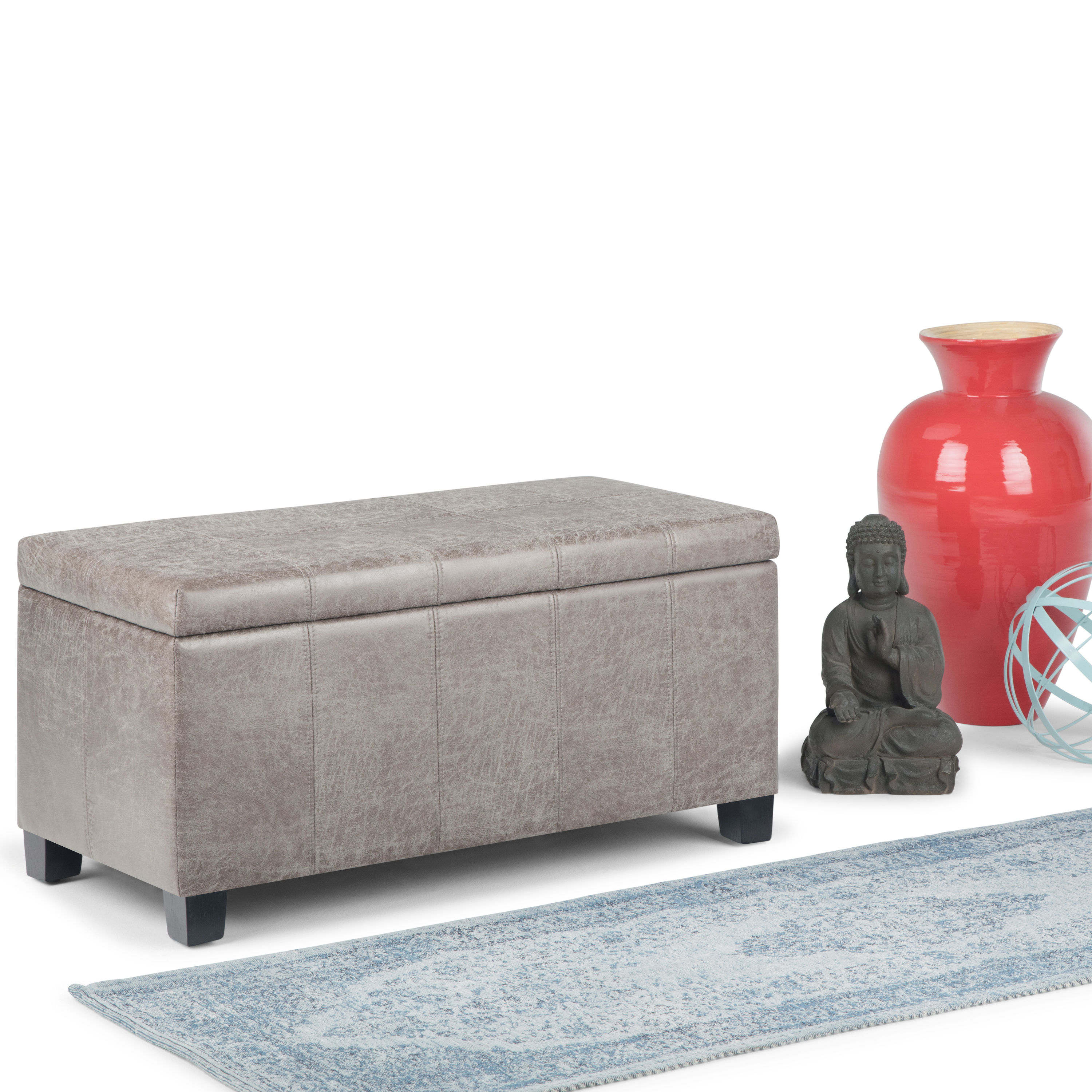Simpli Home AXCOT-223-DTP Indoor-Ottomans - View #10