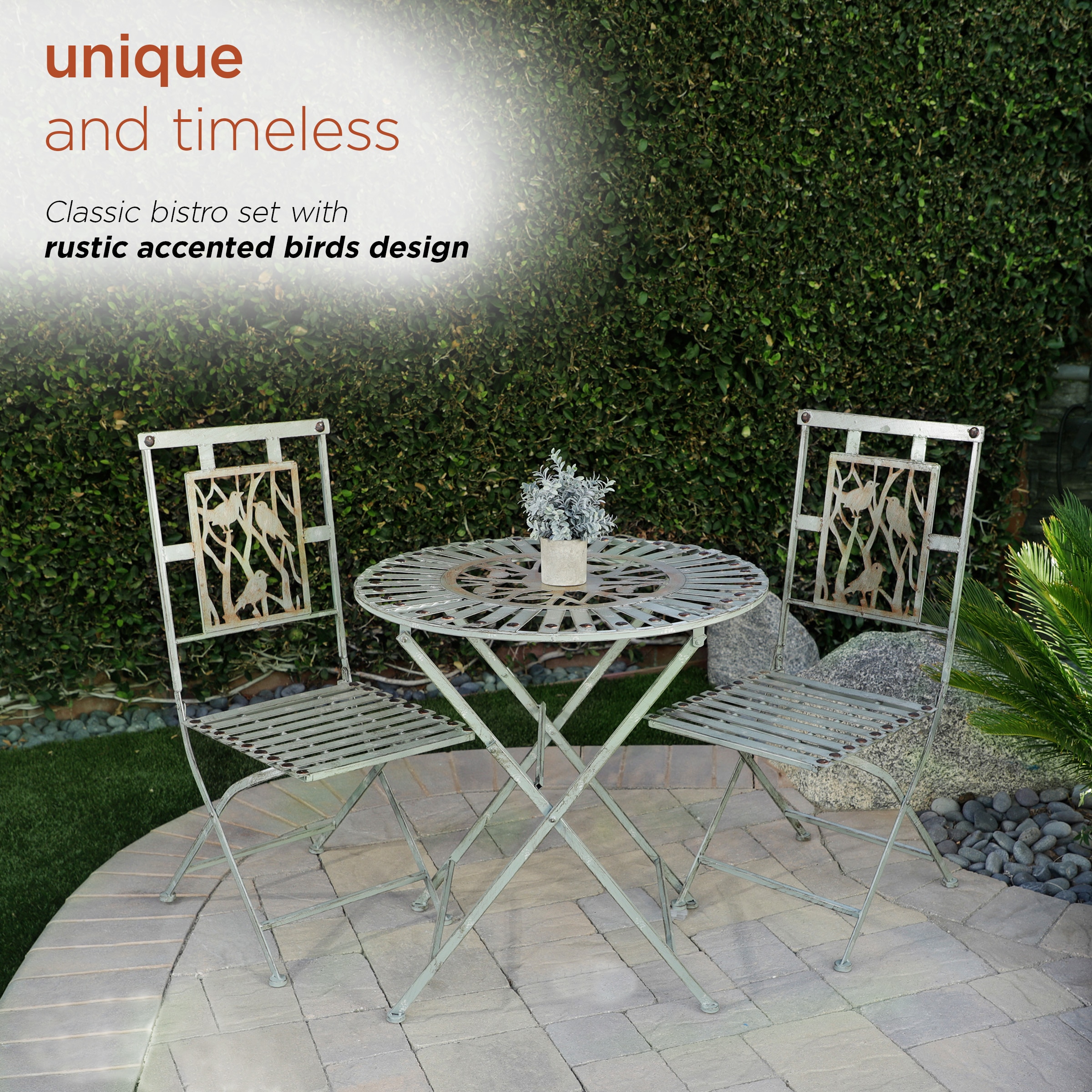 Alpine Corporation MOD102A Patio-Dining-Sets - View #7