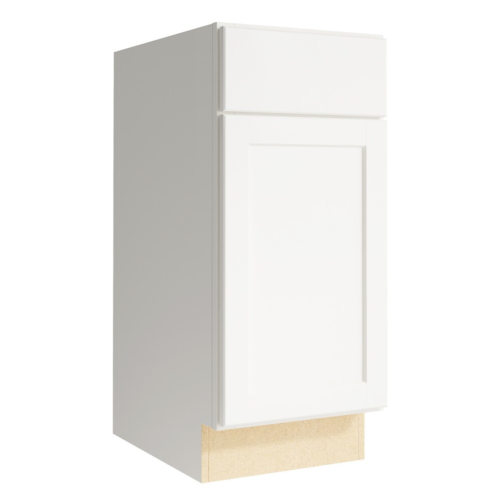 KraftMaid Momentum VB152134R.D3.F1 Paxton 15-in Cotton Bathroom Vanity Cabinet