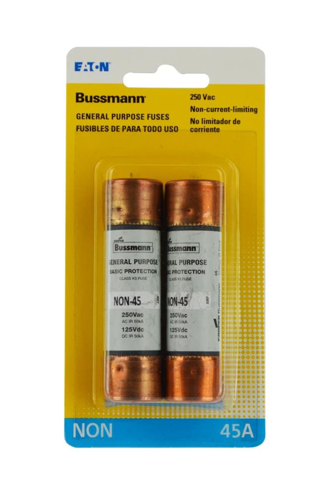 1-2PK  Bussmann BP/NON-40 40 Amp Cartridge Fuse circuit protection New 