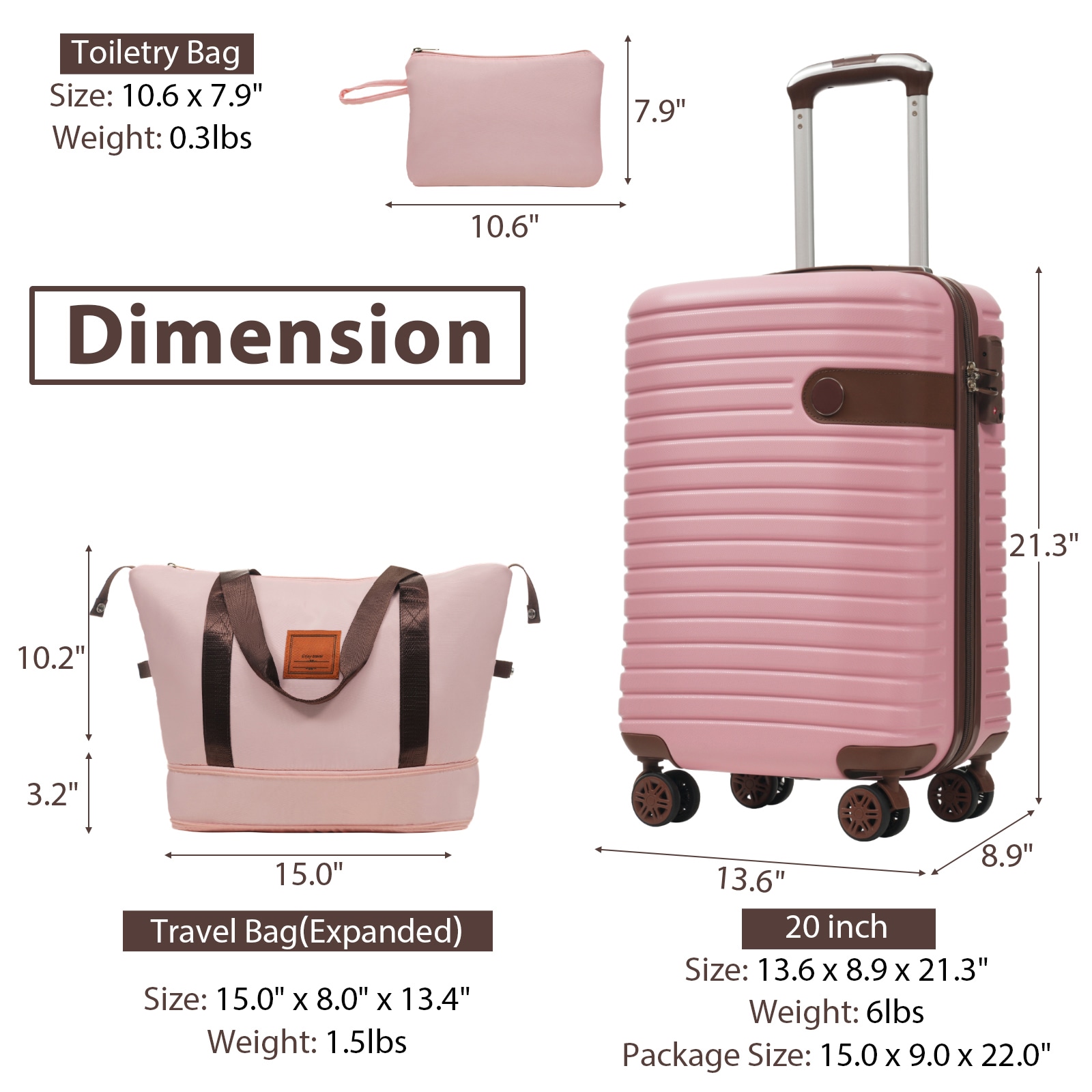 Bybafun YD9500006 Luggage-And-Luggage-Sets - View #11