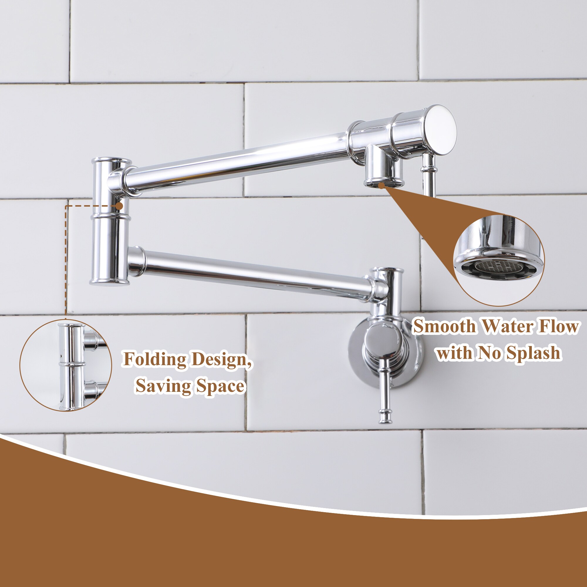 CASAINC CA-D4187-BG Kitchen-Faucets - View #5