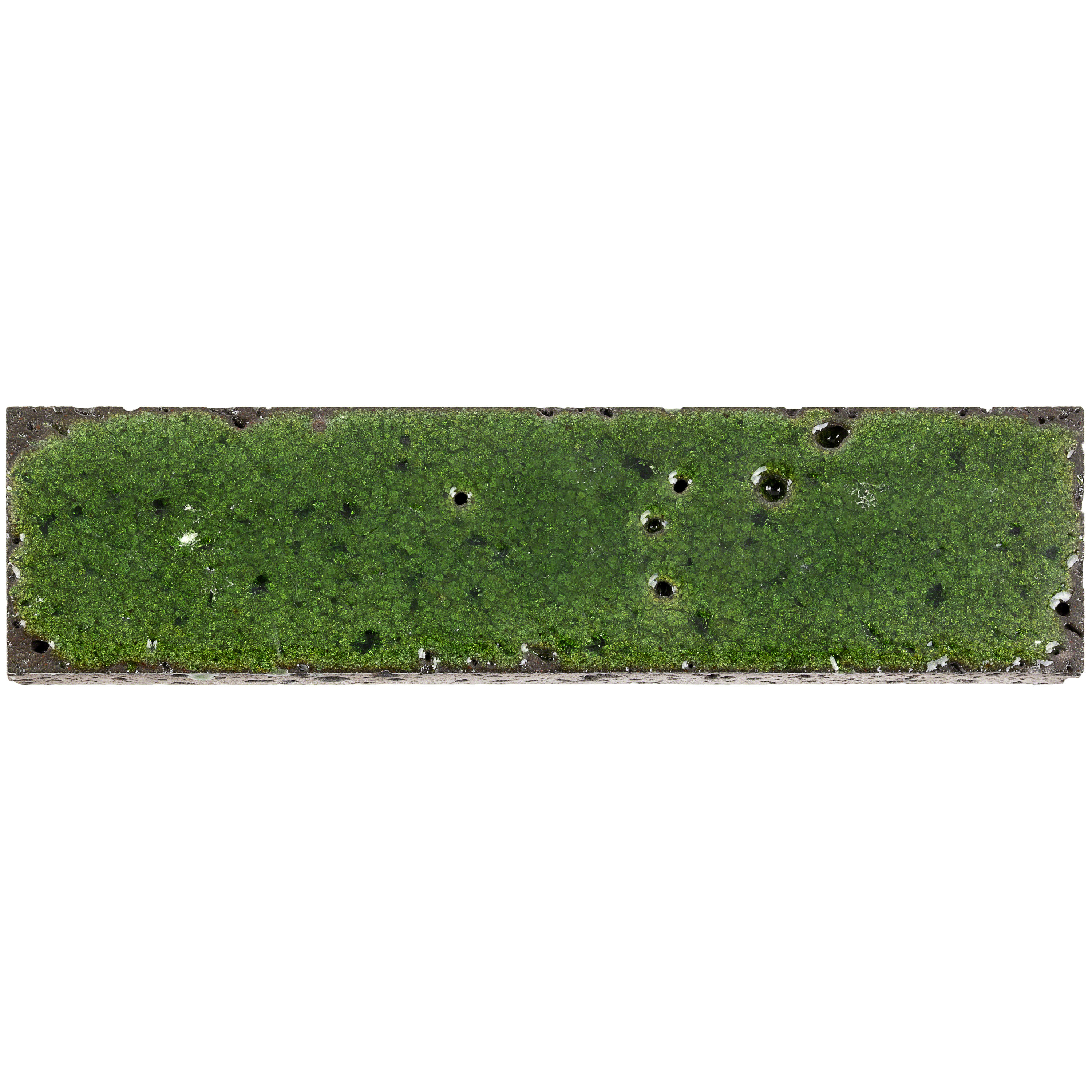 Artmore Tile EXT3RD102338 Sample - Mineral Brick Aegean 3-in x 12-in Glazed Ceramic Brick look Wall Tile