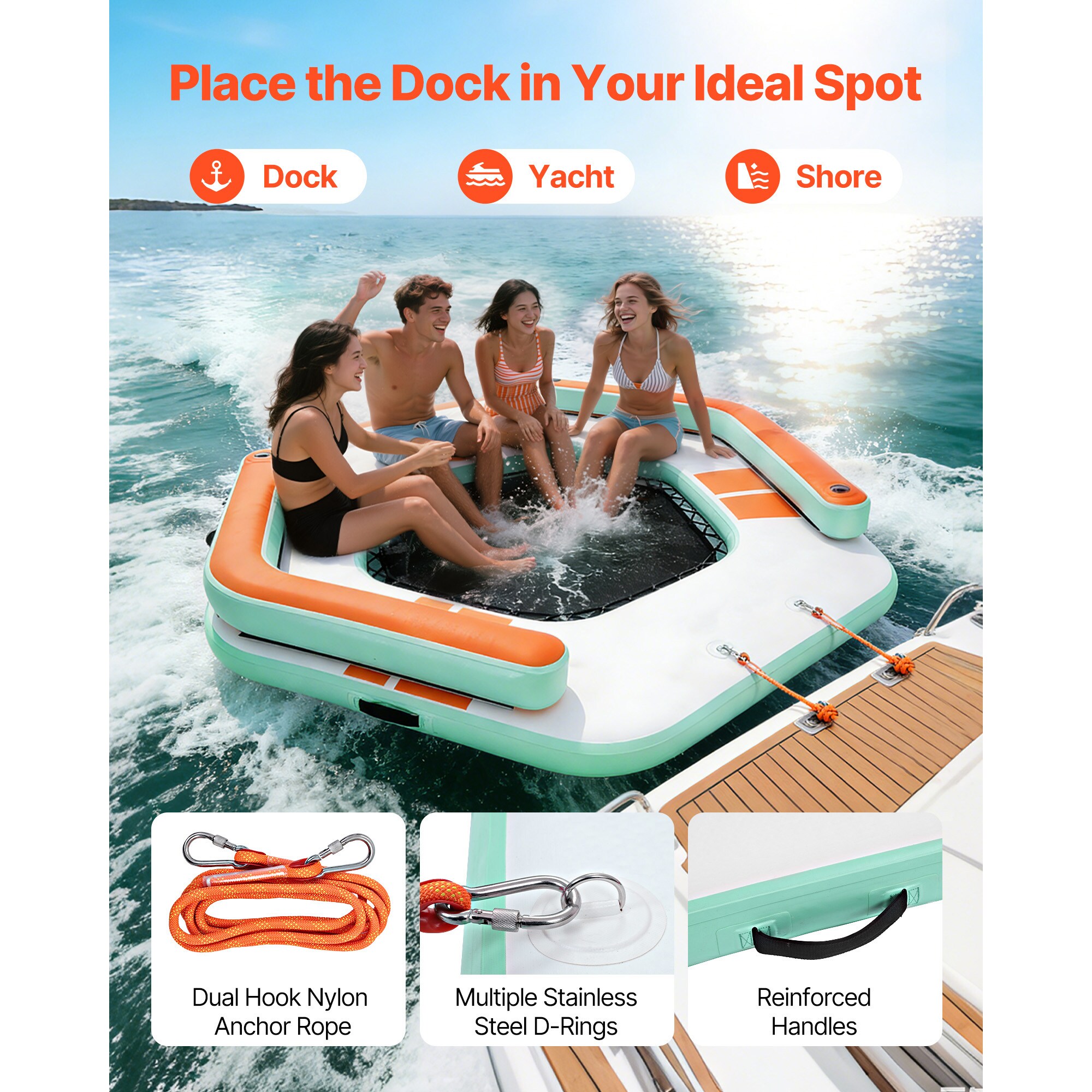 VEVOR SCCQFTLBX85F17490V0 Pool-Toys-Floats - View #5