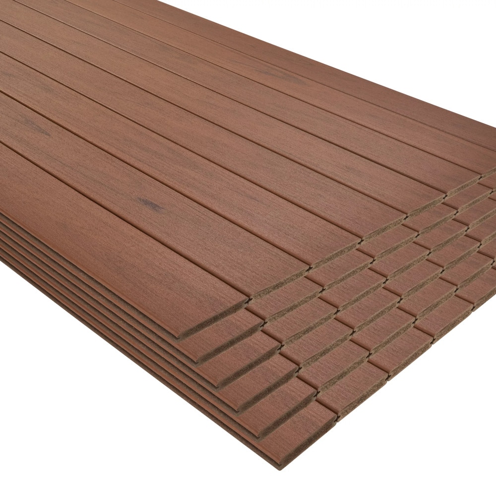 Trex HT010616TLG48 Transcend Lineage 1-in x 6-in x 16-ft Hatteras Grooved Composite Deck board 48 -Pack